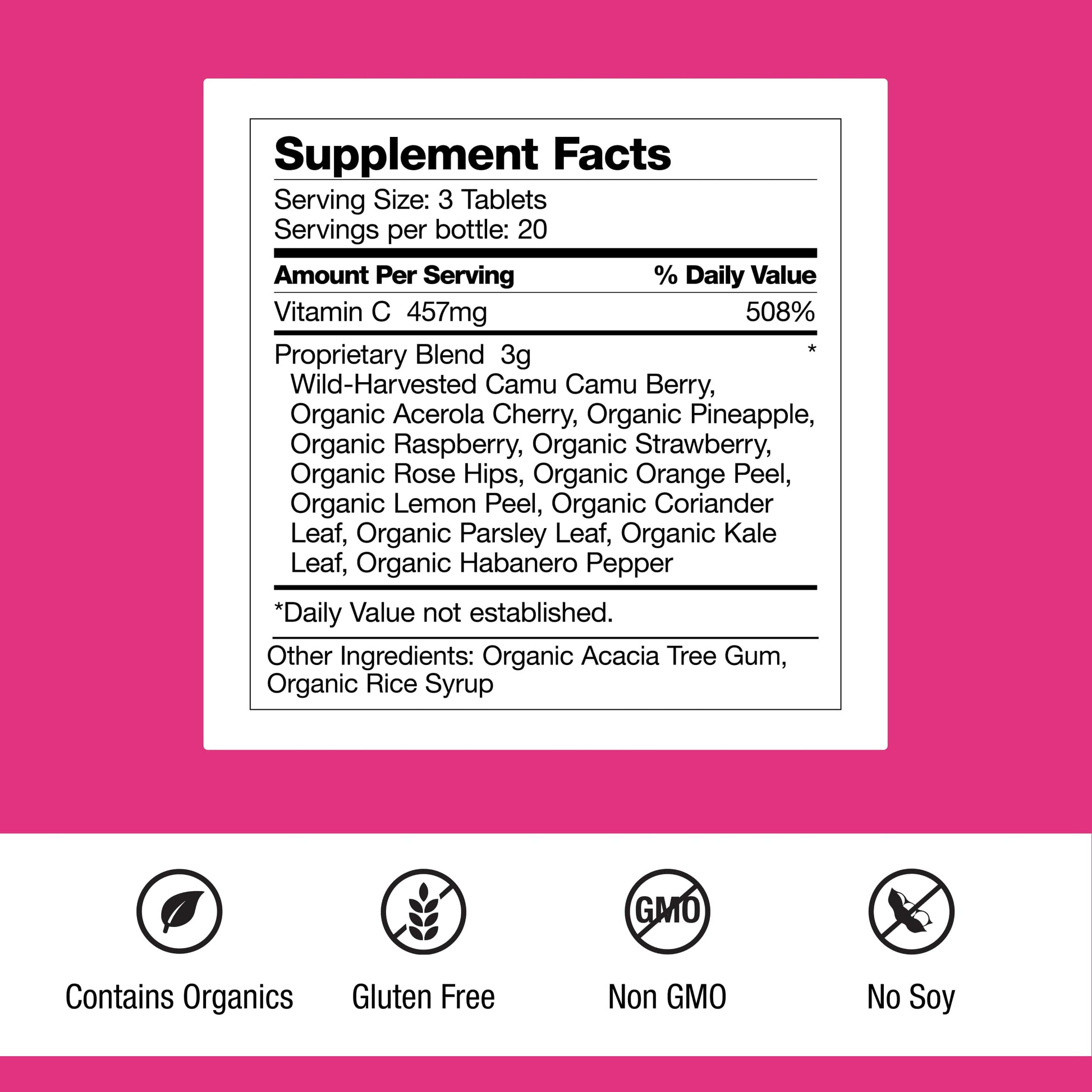 Dr. Schulze's Super-C Plus - Vitamin C Supplement for Immune Support - Skin Health & Antioxidant Support - High-Potency Formula - Plant-Based Superfood - Gluten-Free & Vegan - 60 Count (20 Servings) Dr. Schulze'sAu supplements