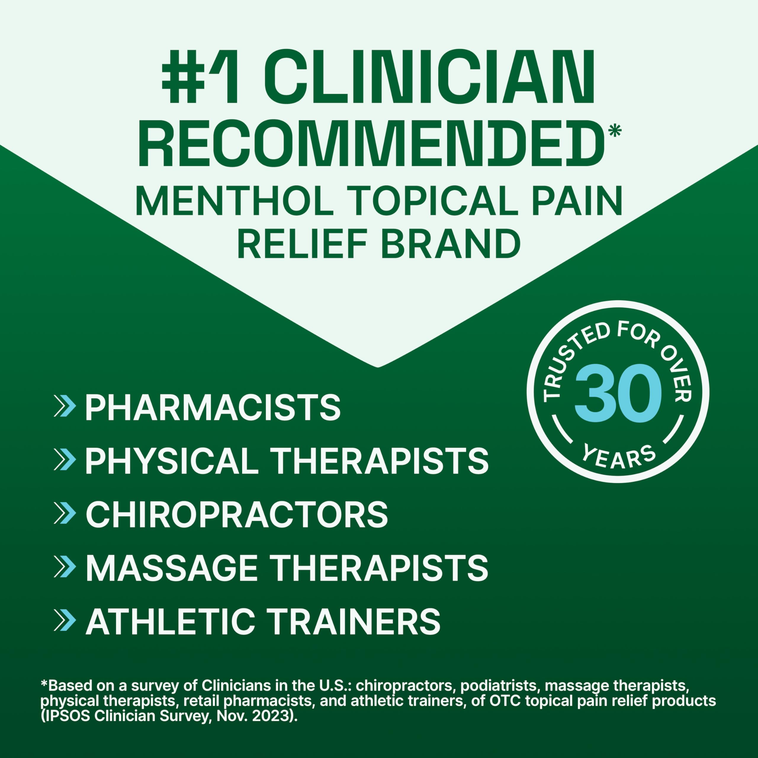 Biofreeze Roll-On Pain-Relieving Gel 3 FL OZ, Colorless Topical Pain Reliever For Muscles And Joints From Arthritis, Backache, Strains, Bruises, & Sprains BiofreezeAu supplements