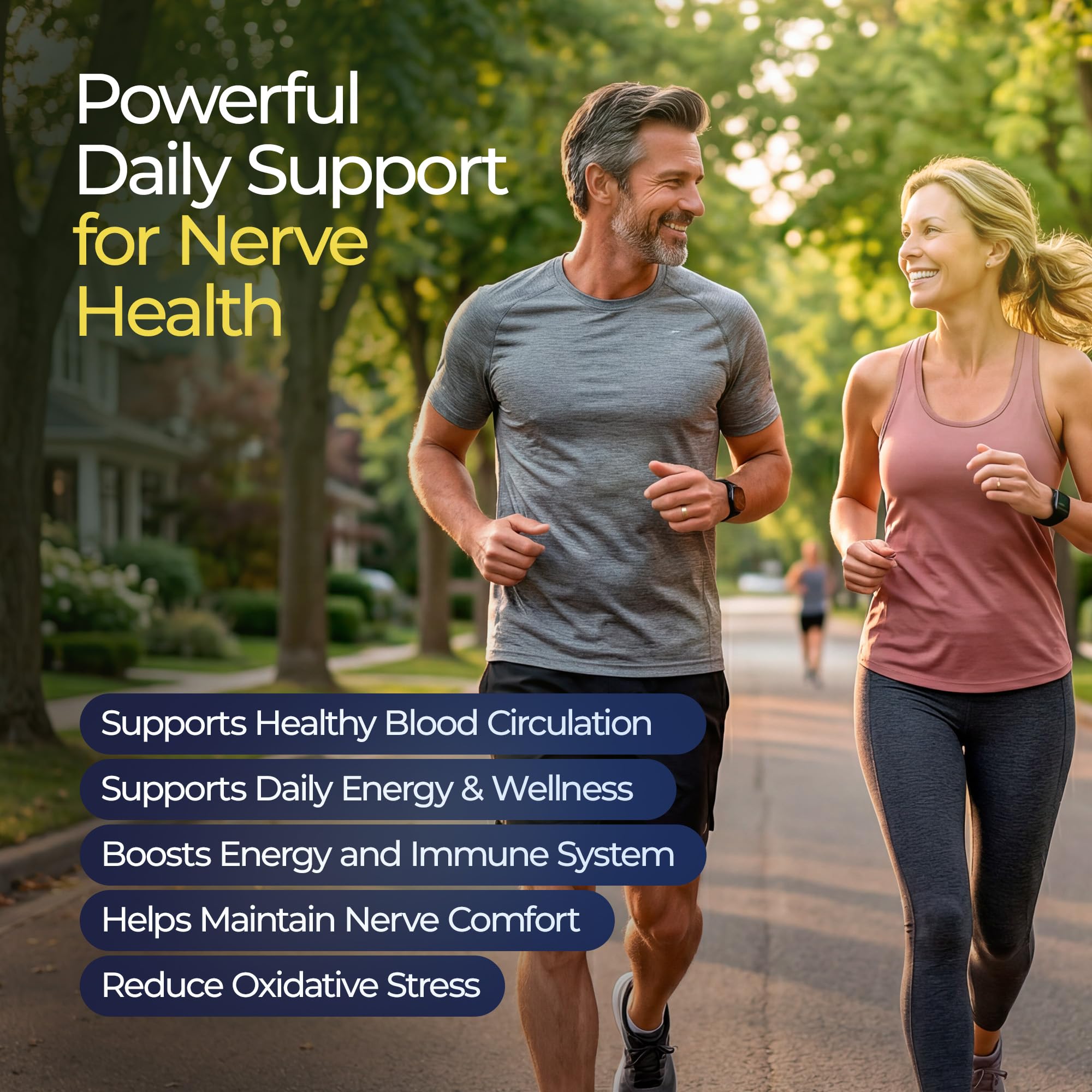The Nerve Brand Neuropathy Support Gummies, 600 mg R Alpha Lipoic Acid Gummies with B1 B6 B12 and Lion’s Mane, Sugar Free Daily Nerve Health Supplement, 30 Day Supply The Nerve BrandAu supplements