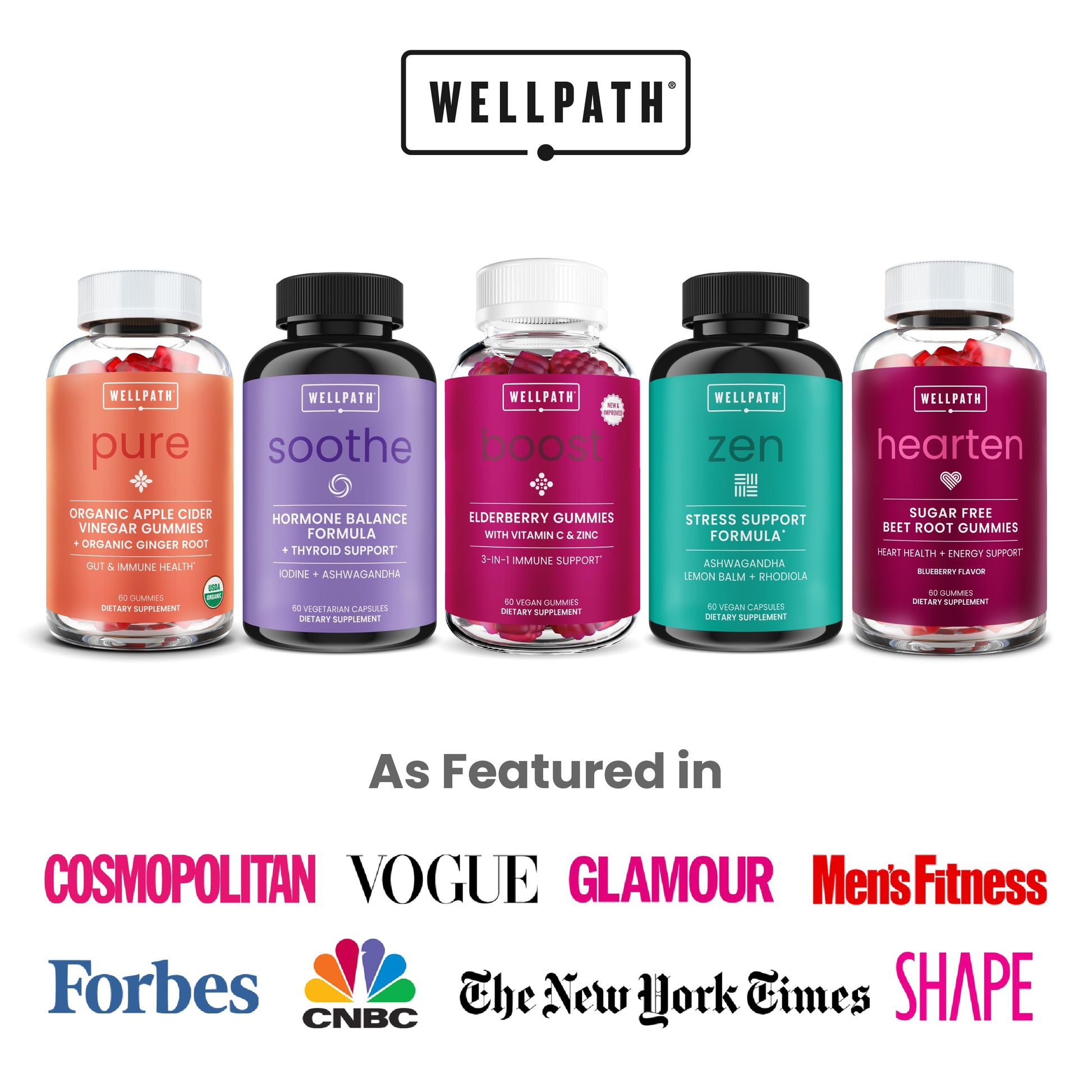 WellPath Soothe Cortisol Manager - Cortisol Supplements for Women with KSM-66® Ashwagandha & L-Theanine - Stress Support, Detox - 11-in-1 Complex, Vegan, Made in USA, Non-GMO, 60 Ct WellPathAu supplements