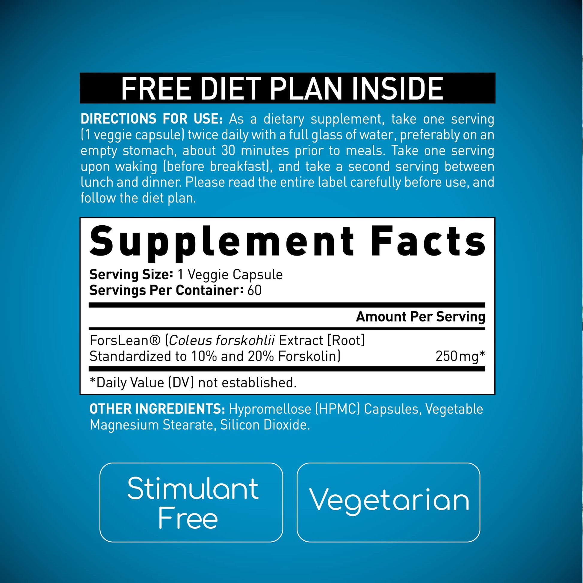 BioGenetic Labs Forskolin Lean & Tone - Weight Loss Pills - Body Toning Formula Fat Burner BioGenetic LaboratoriesAu supplements