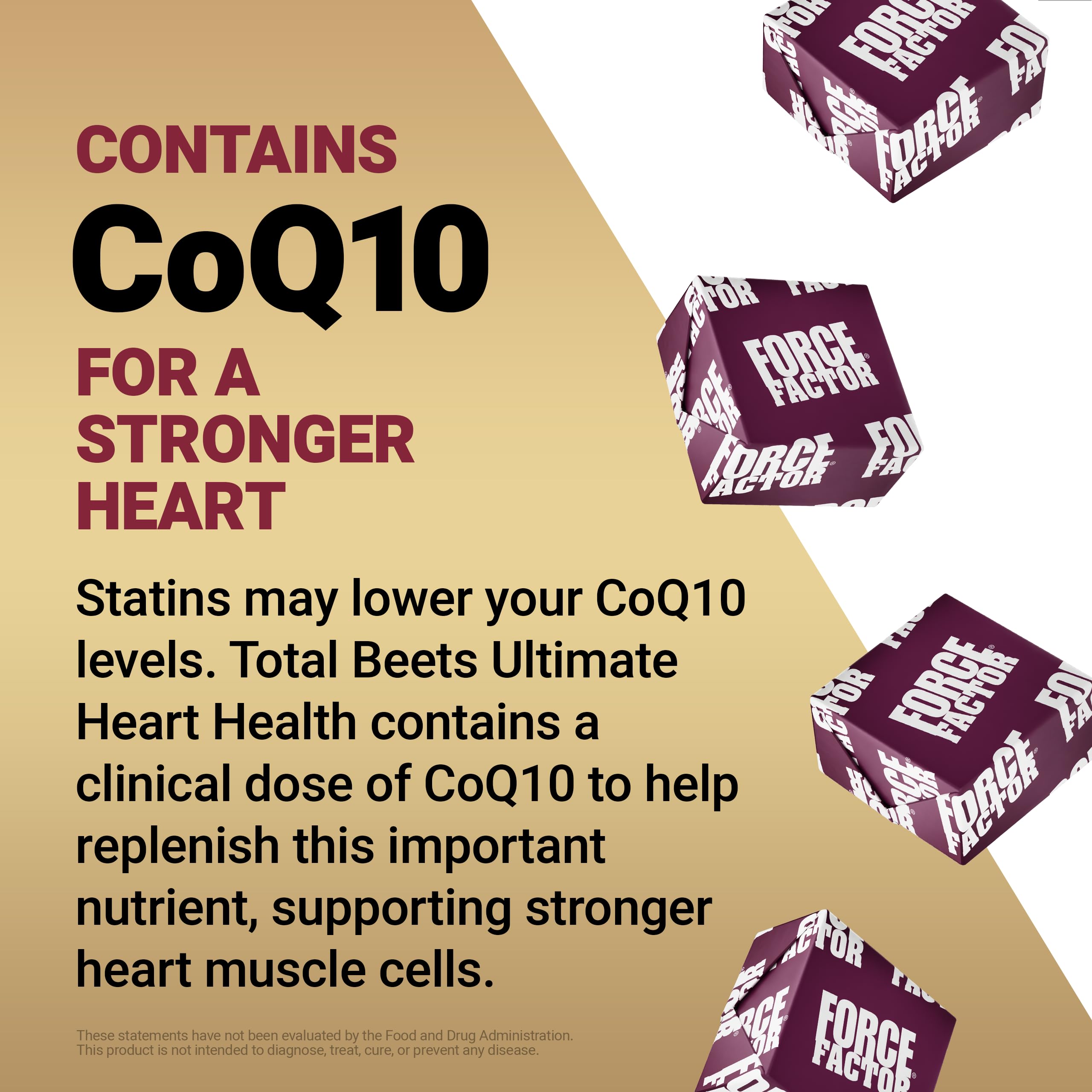 Force Factor Total Beets Ultimate Heart Health Chews for Blood Pressure Support, with Beetroot Powder, CoQ10, B Vitamins & Grapeseed Extract for Blood Flow & Energy