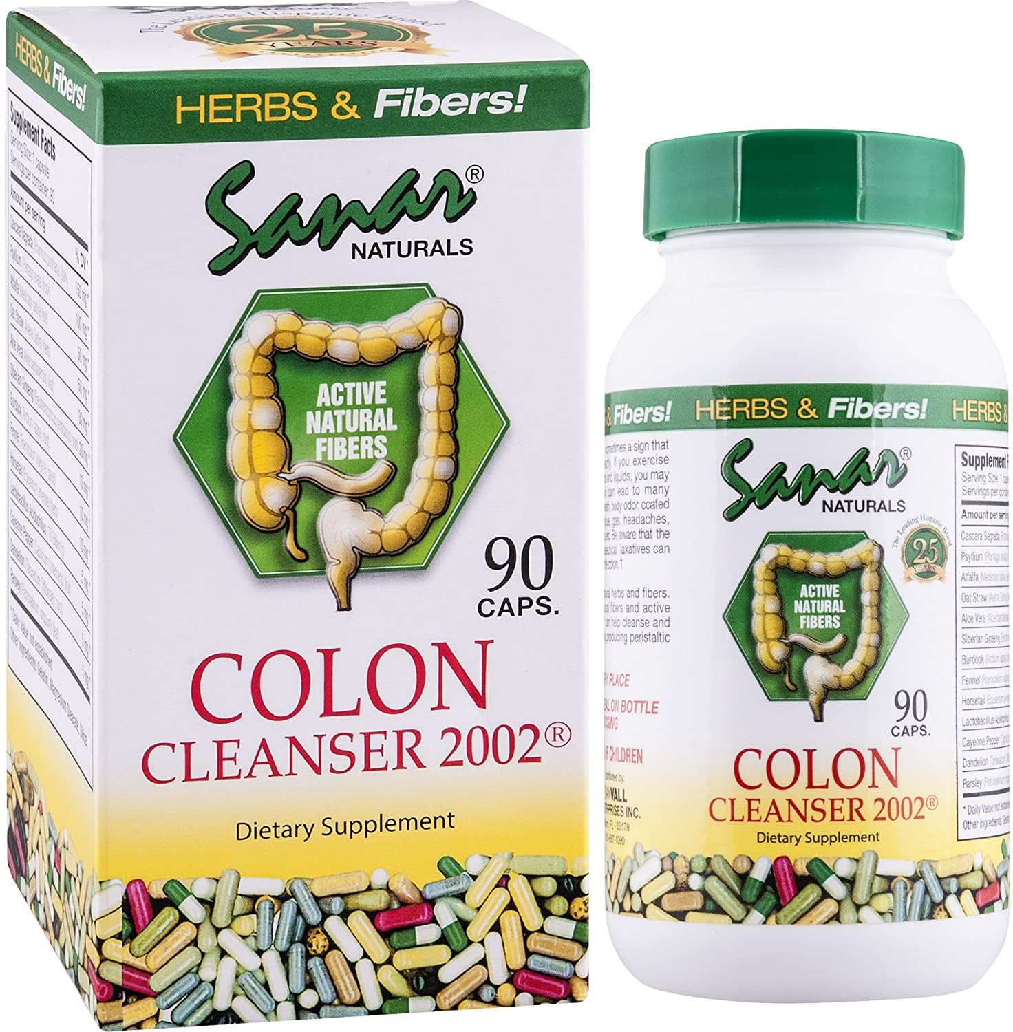 Sanar Naturals Colon Cleanser - Herbal Blend with Probiotics and Fibers - Digestive Health Sanar NaturalsAu supplements