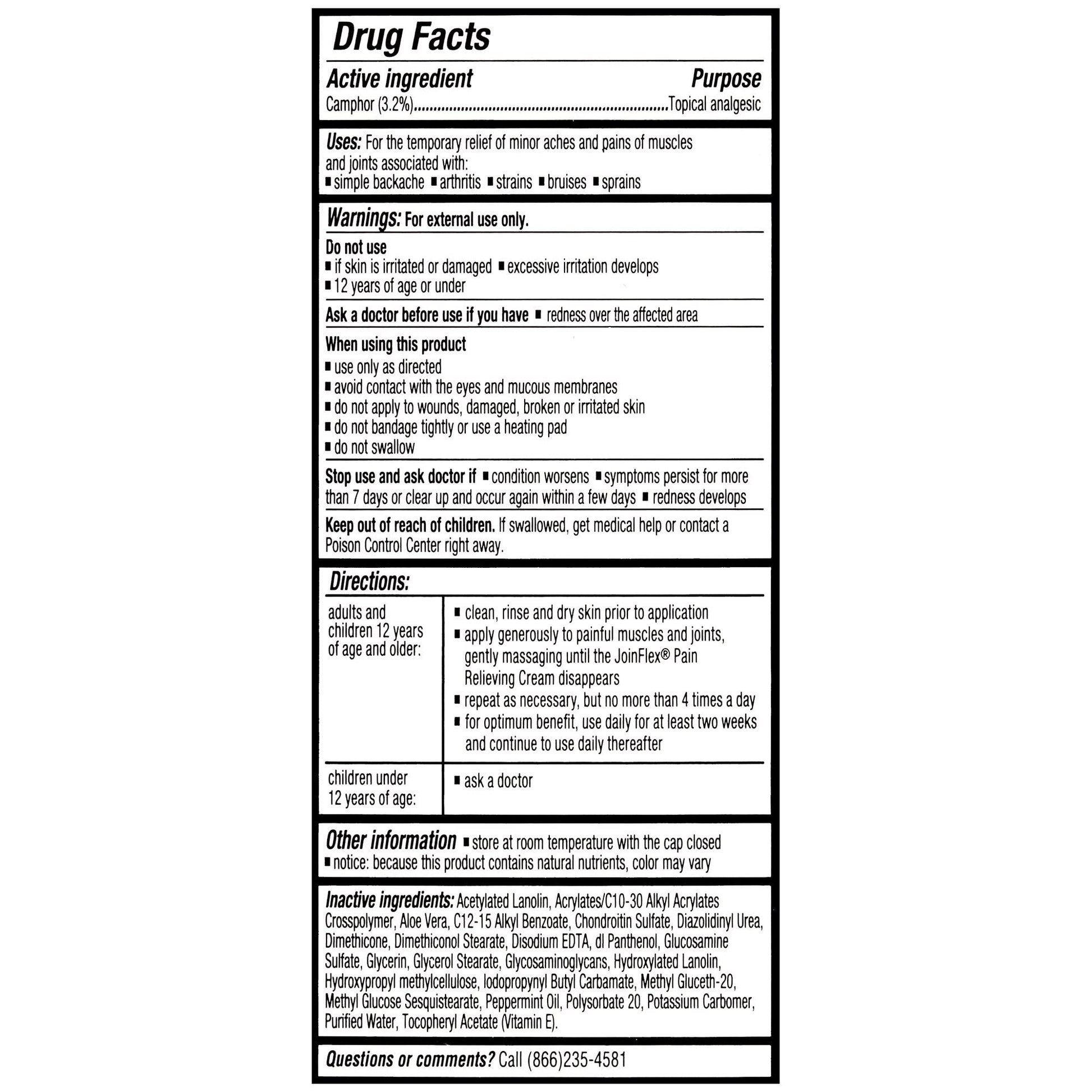 JointFlex Arthritis Pain Relief Cream, 4 oz Per Tube (10 Pack) JointFlexAu supplements