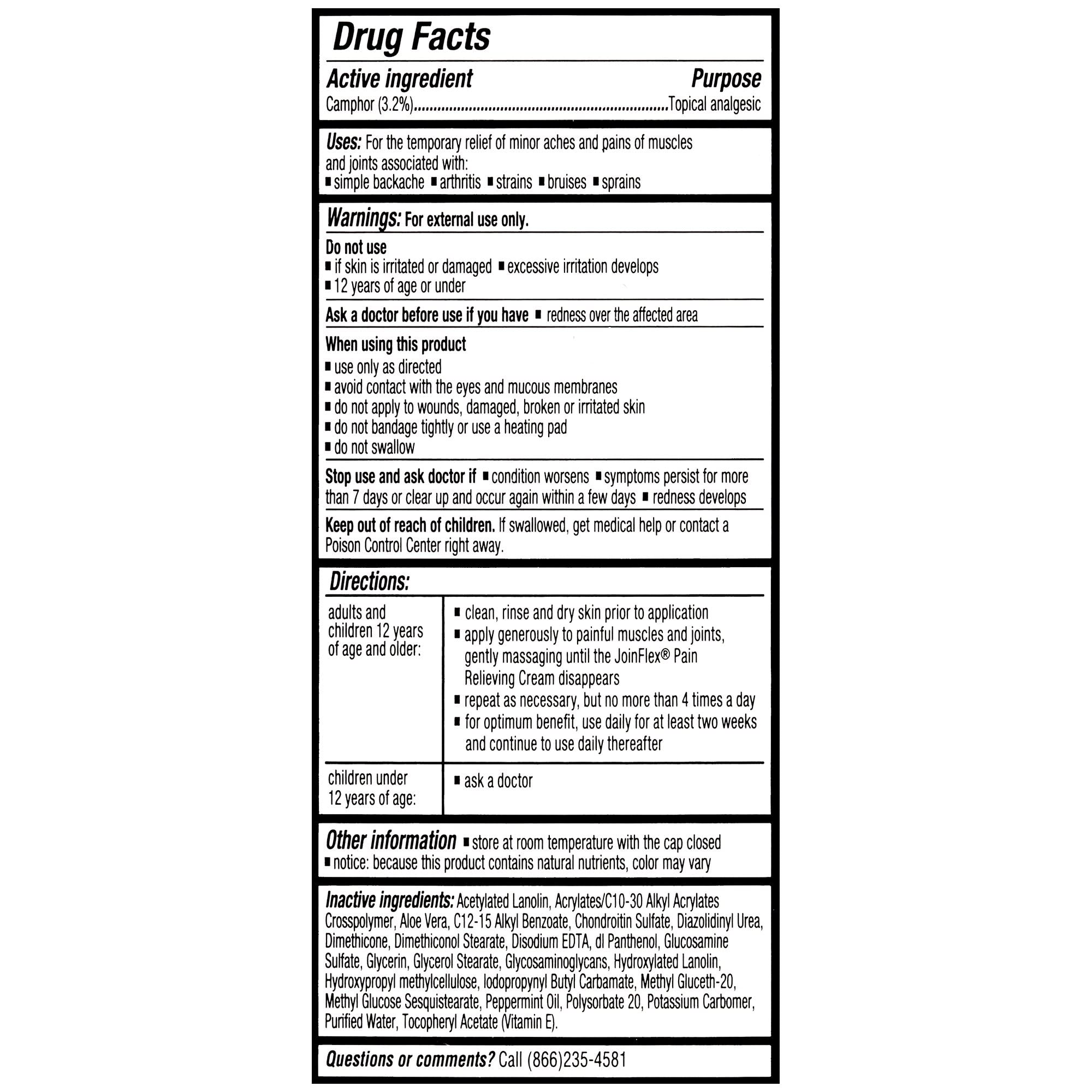 JointFlex Arthritis Pain Relief Cream, 4 oz Per Tube (10 Pack) JointFlexAu supplements