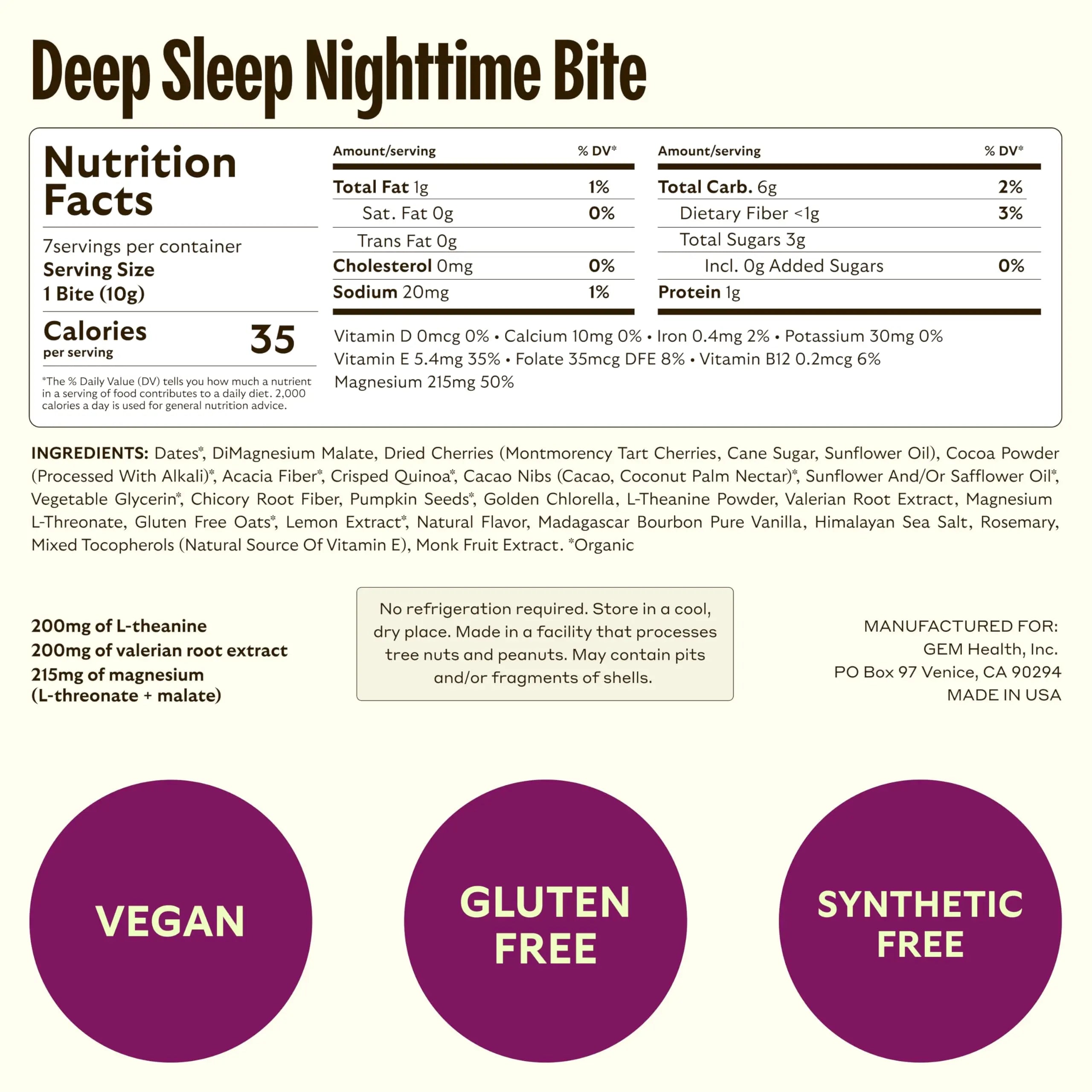 GEM Bite Complete Routine Variety Pack with Daily Multivitamin (14 Bites), Chill-Out Calm (7 Chews) & Deep Sleep Aid (7 Chews) | GEMAu supplements