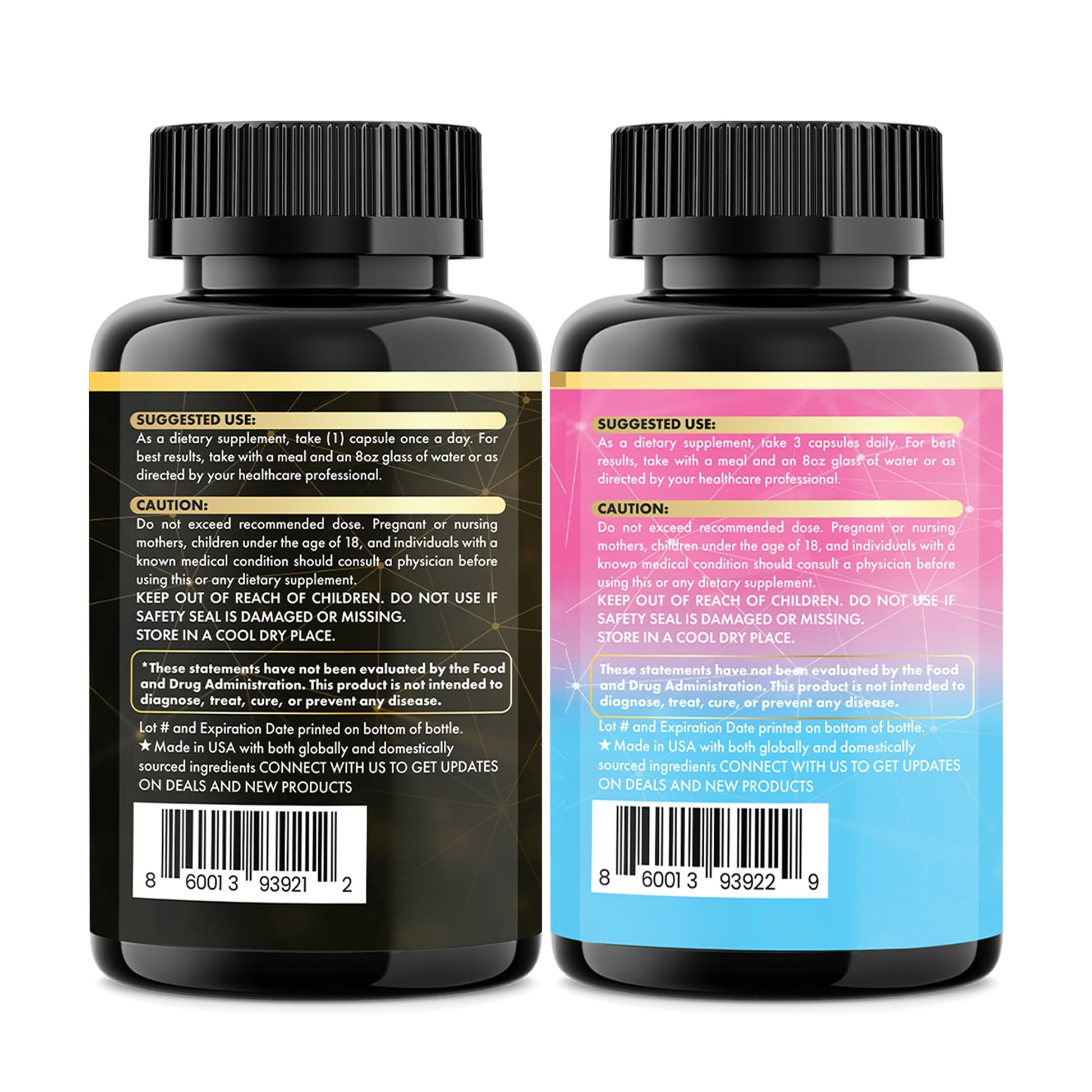 Parrox Adaptogen & Beauty Bundle – Rhodiola, Panax Ginseng, Ashwagandha, Cordyceps, Turmeric, Collagen, Biotin, Keratin, MSM, Hyaluronic Acid, Zinc, Quercetin, Vitamin C, A & E, Folate, Magnesium ParroxAu supplements