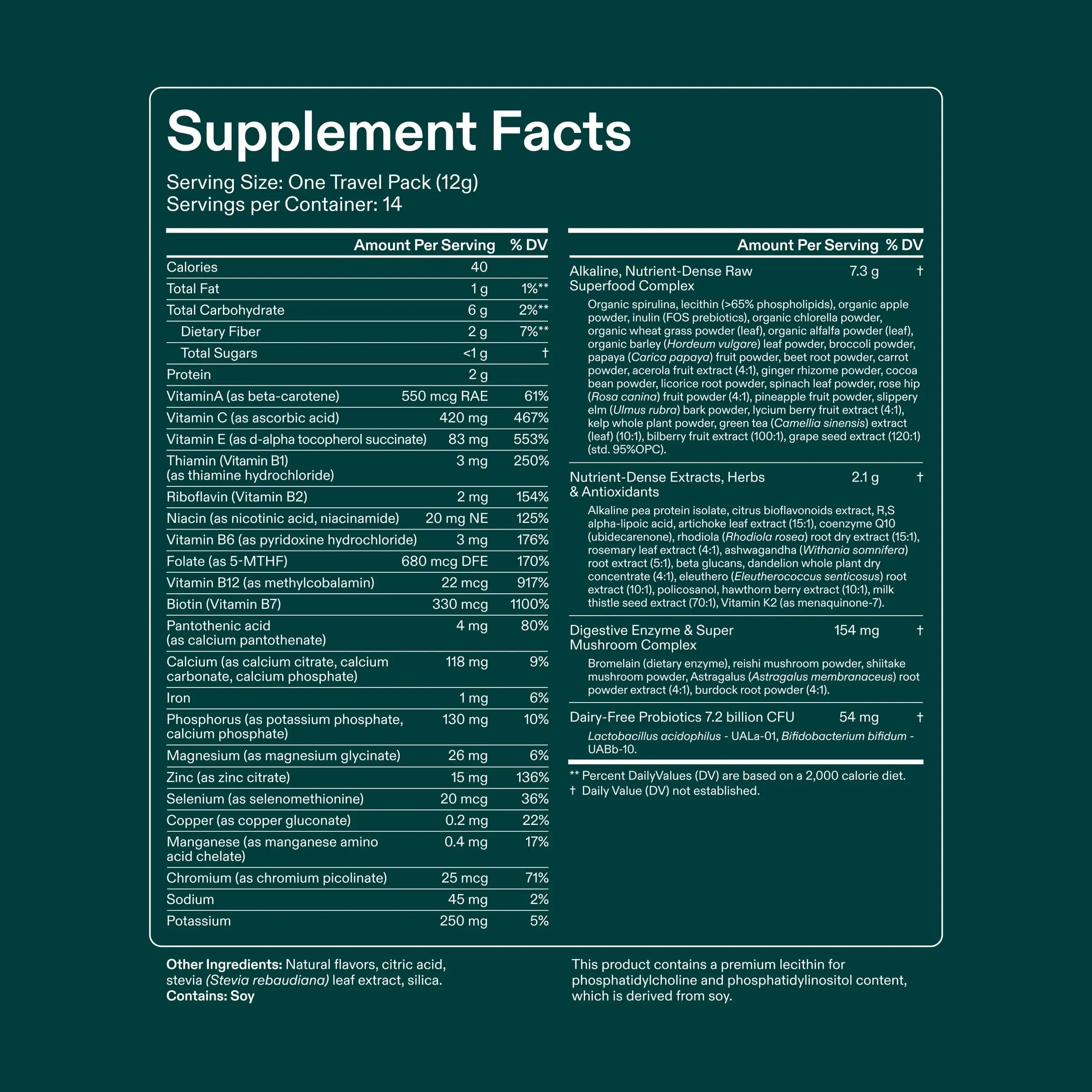 AG1 Athletic Greens Powder Supplement, Improve Gut Health, Multivitamin, Probiotic, Gluten Free, Vegan and Keto Friendly, 75 Vitamins (Travel Packs, 14 Count) - Classic Formula AG1Au supplements