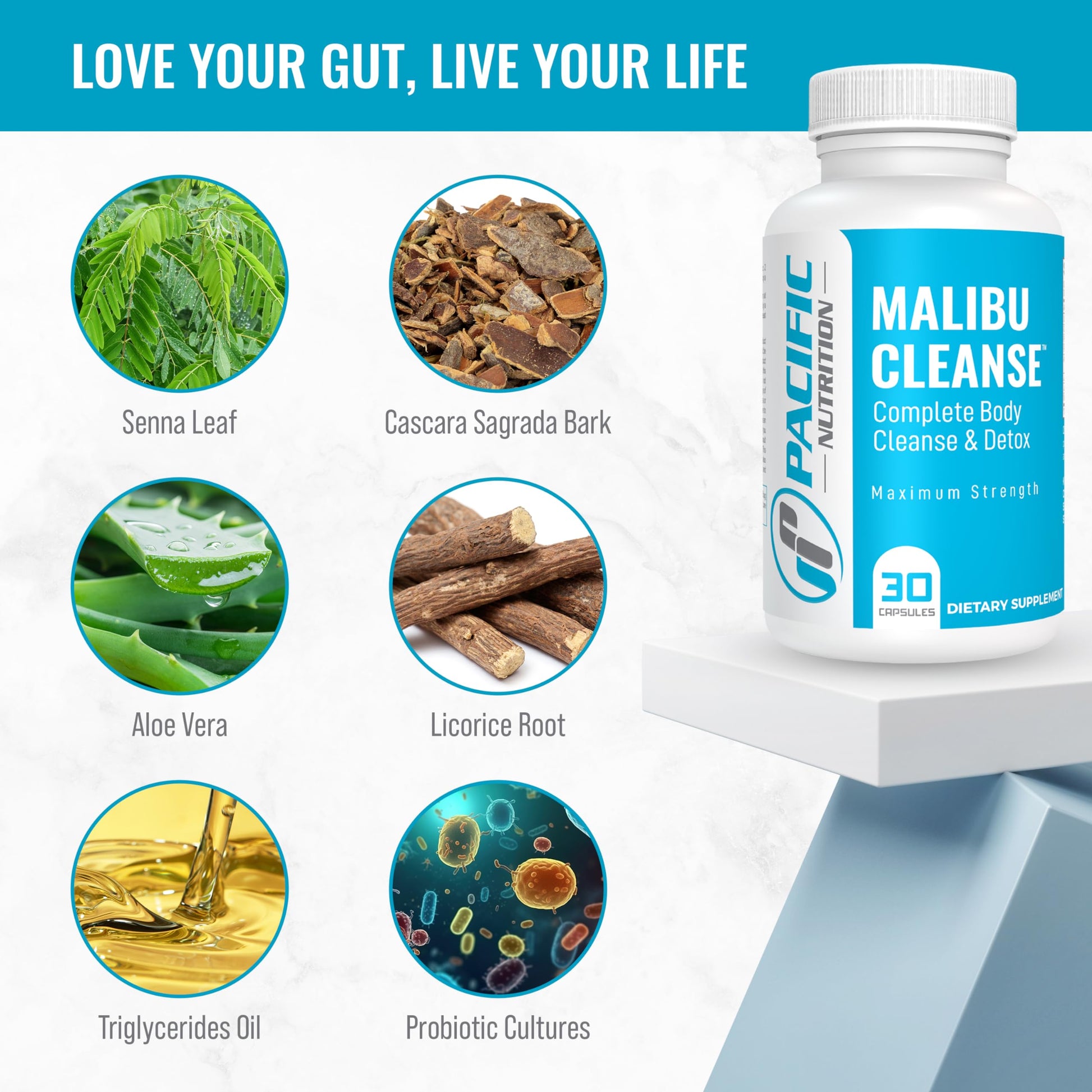 Pacific Nutrition Full Body Detox - Malibu Cleanse Complete Body & Intestinal Cleanse Pacific NutritionAu supplements