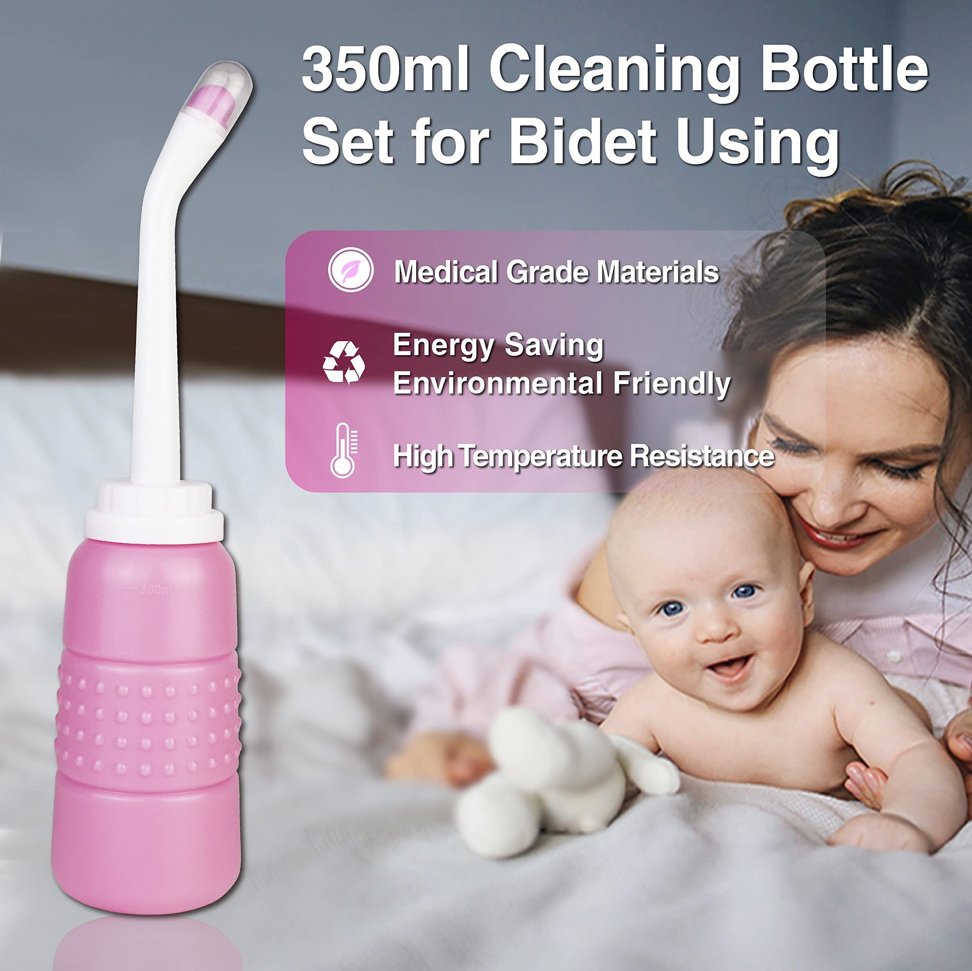 TopQuaFocus 12oz Perineal Bottle for Postpartum Care Portable Travel Peri Sprayer Bidet Postpartum TopQuaFocusAu supplements