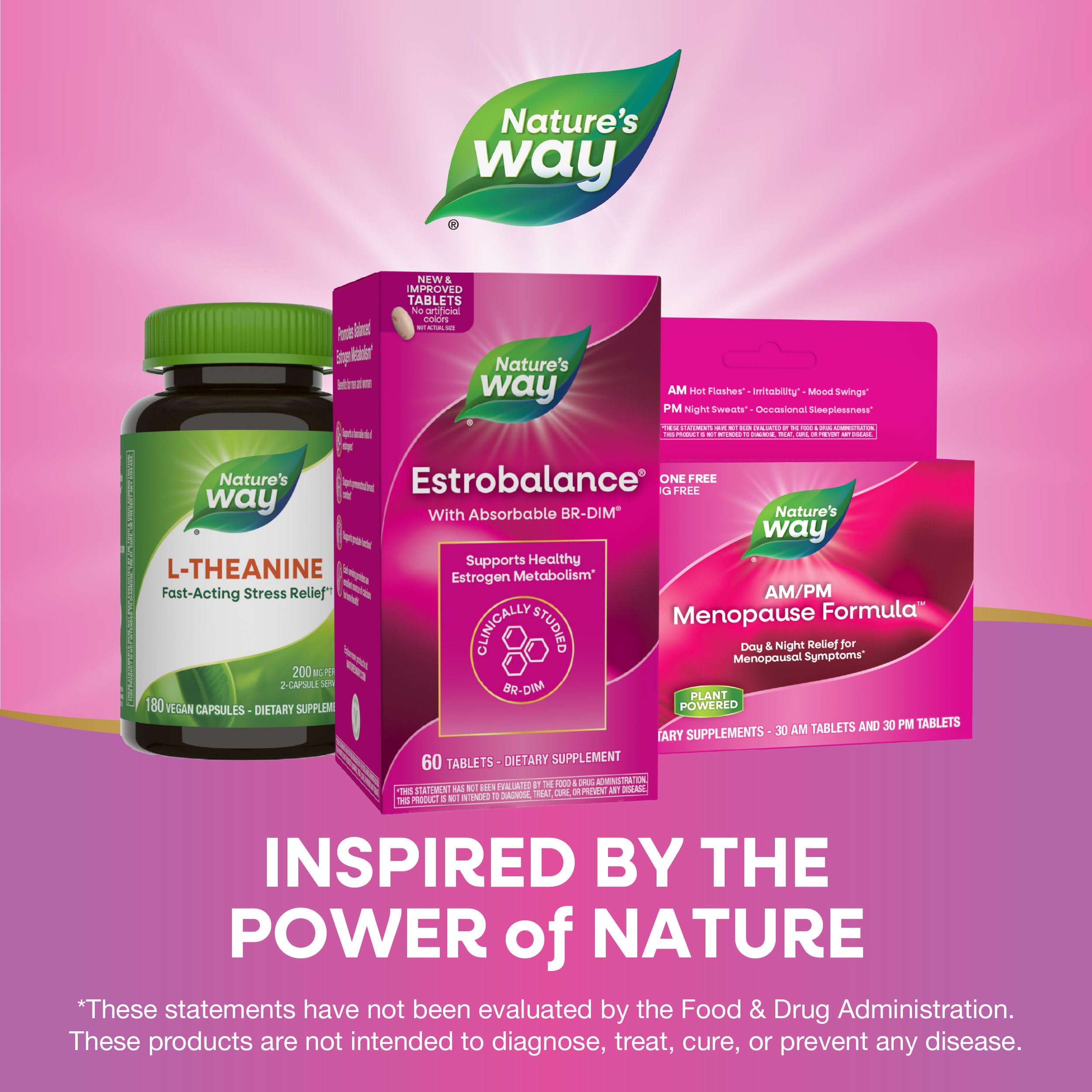 Nature's Way Estrobalance, Absorbable BR-DIM, Supports Healthy Estrogen Metabolism*, Vegan, Gluten Free, 60 Tablets (Packaging May Vary) Nature's WayAu supplements