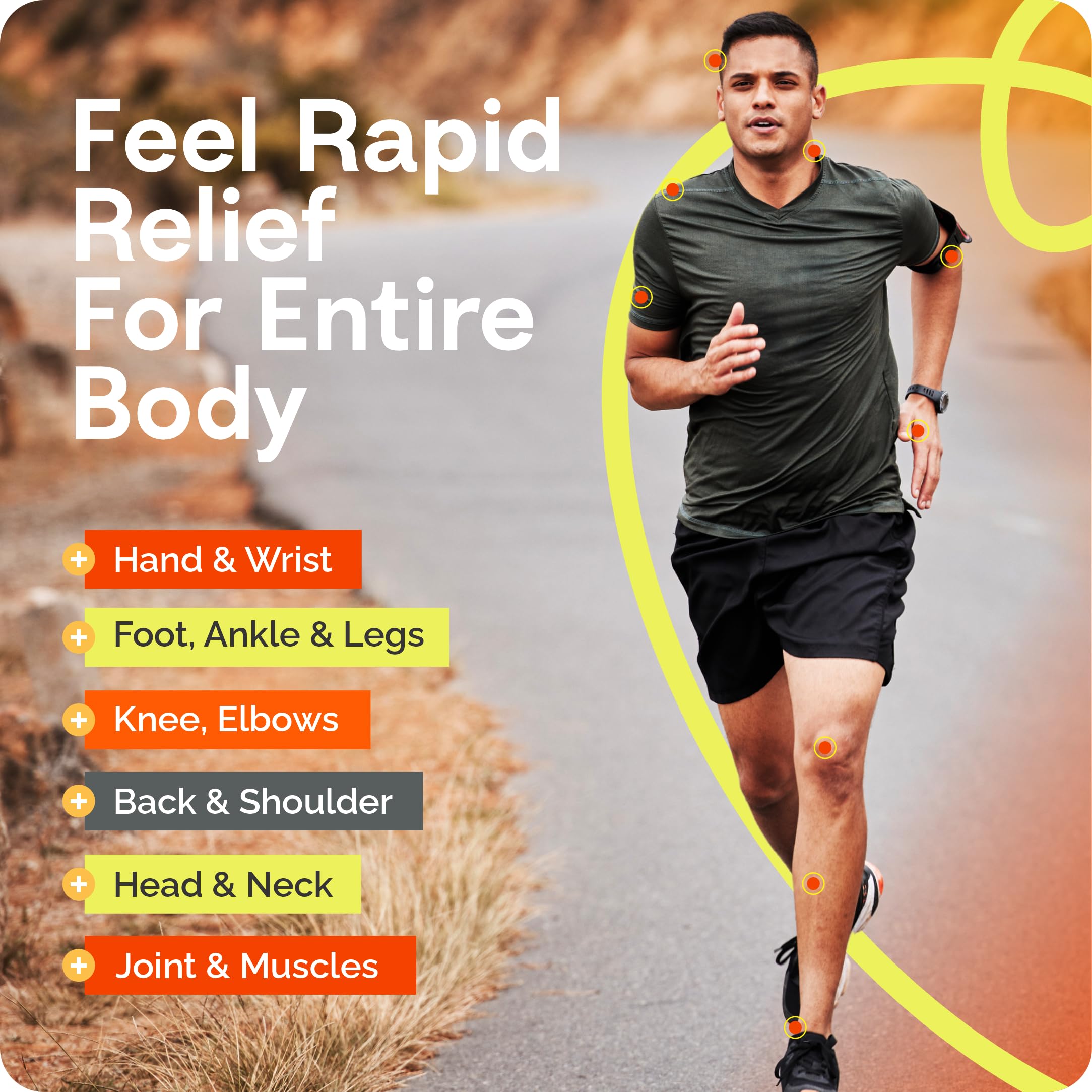 Rugged Fit Max-Strength Pain Relief Roll-On Gel – Cold & Hot Therapy with Menthol 2% + Methyl Salicylate 10% – Fast-Absorbing, Non-Greasy for Back, Arthritis, Muscle & Joint Pain – 3.38 fl oz Rugged FitAu supplements