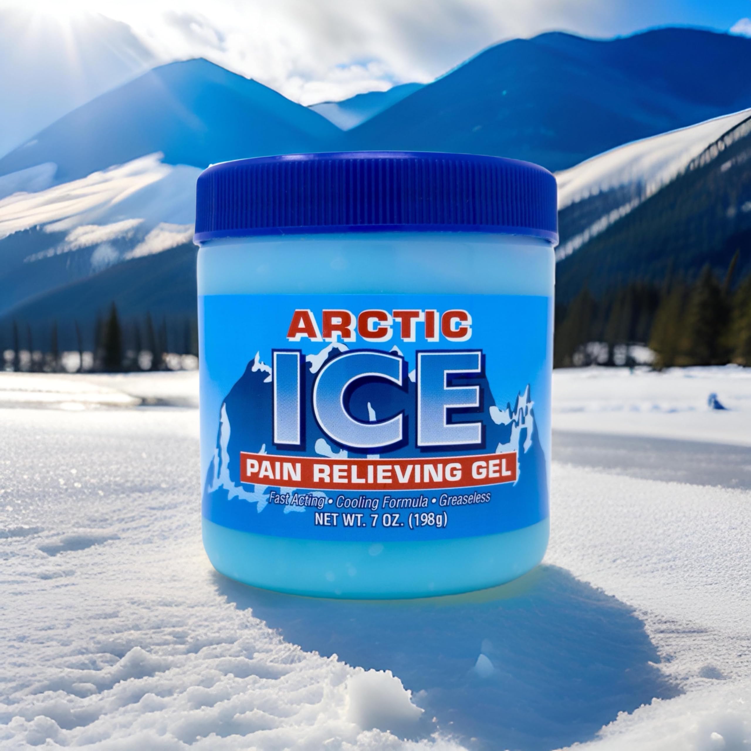 Artic Ice Pain Relieving Gel 2% Menthol Blue 7 Ounce, 1 Count Artic IceAu supplements