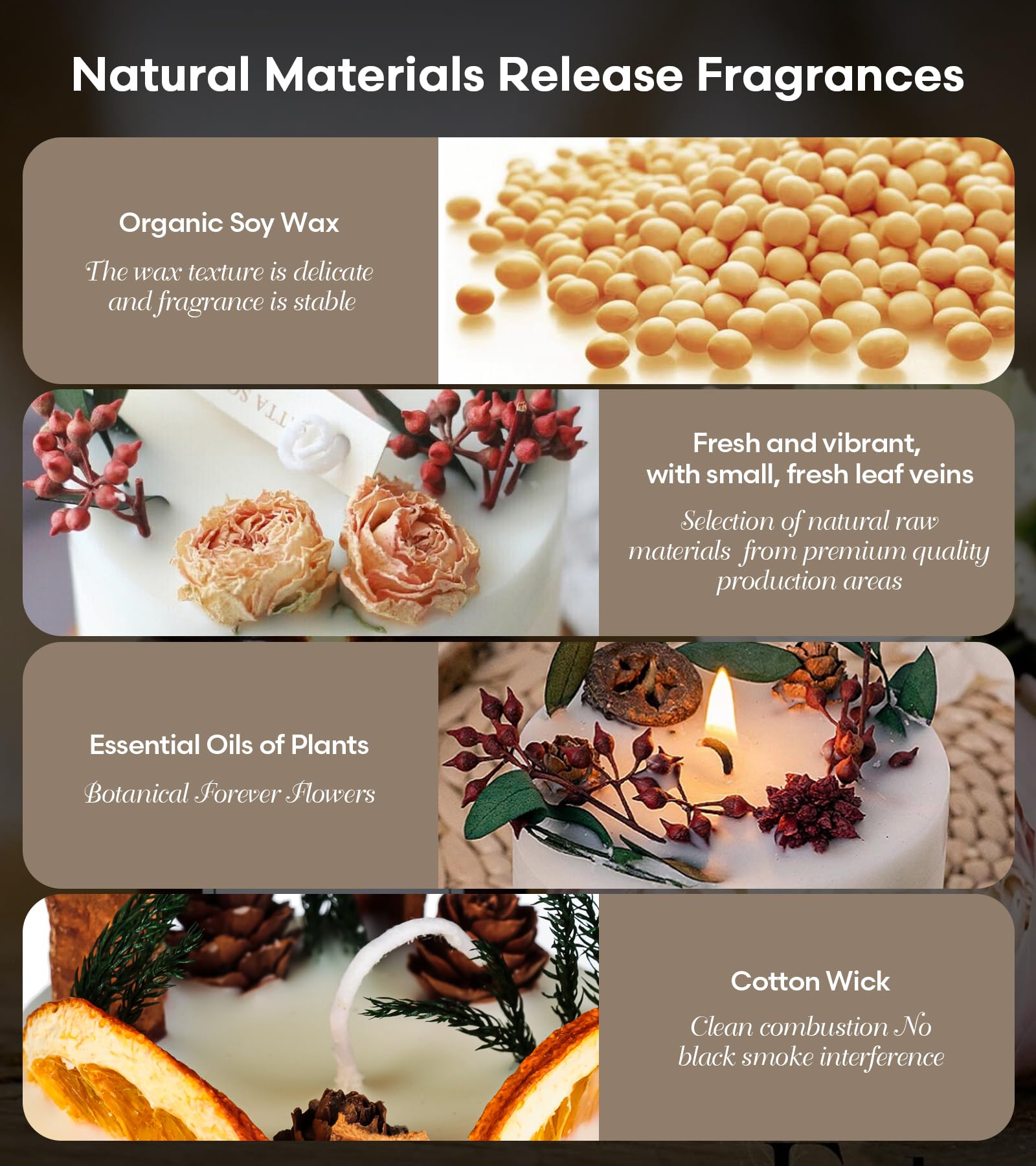 Candles Clearance | Eucalyptus & Orange Aromatherapy Candles | 10 oz Scented Candles HomaromAu supplements