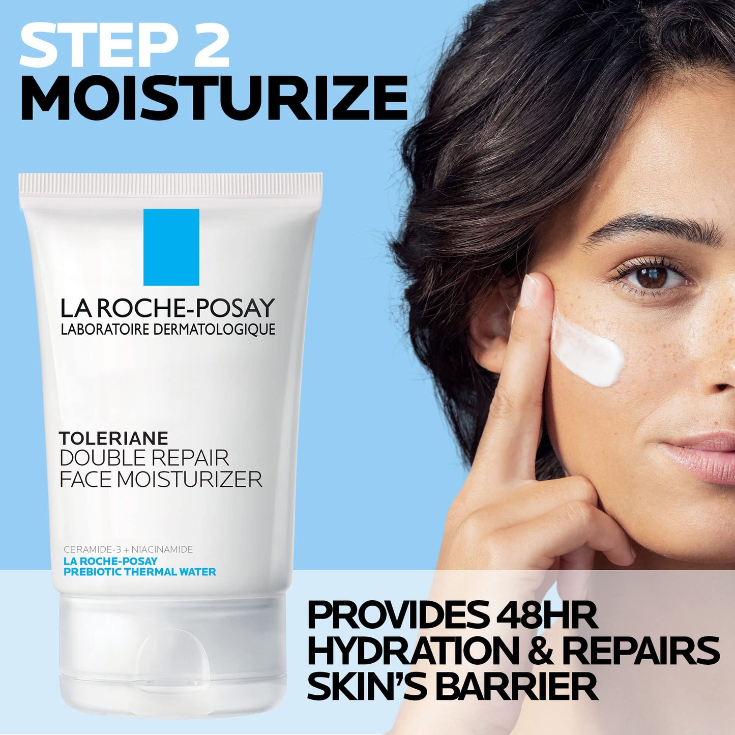 La Roche-Posay Toleraine Skin Care Set | Double Repair Face Moisturizer La Roche-PosayUS supplements