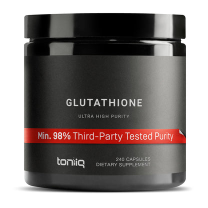Toniiq Ultra High Strength Glutathione Capsules - 1000mg Concentrated Formula - 98%+ ToniiqUS supplements