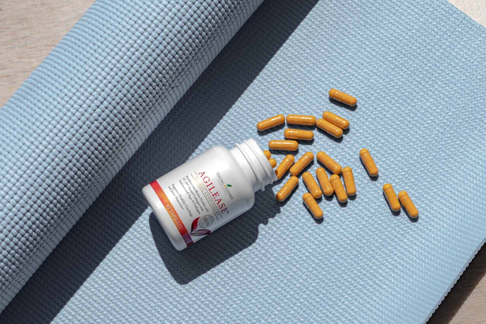 Young Living AgilEase Capsules | 60 Count | UC-II Collagen Supplement | Supports Mobility & Flexibility | Helps Maintain Joint Health & Exercise Recovery Young LivingAu supplements