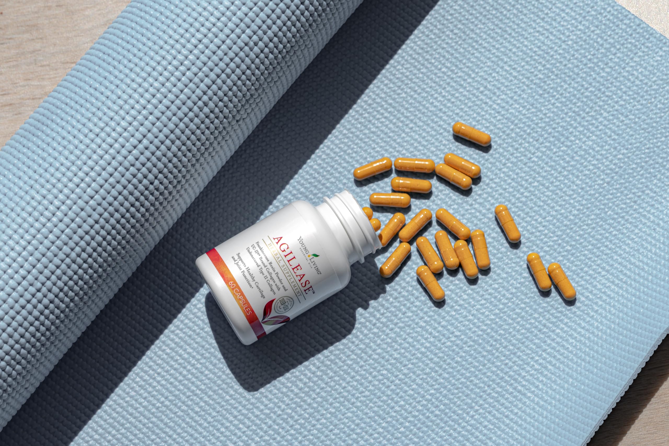 Young Living AgilEase Capsules | 60 Count | UC-II Collagen Supplement | Supports Mobility & Flexibility | Helps Maintain Joint Health & Exercise Recovery Young LivingAu supplements