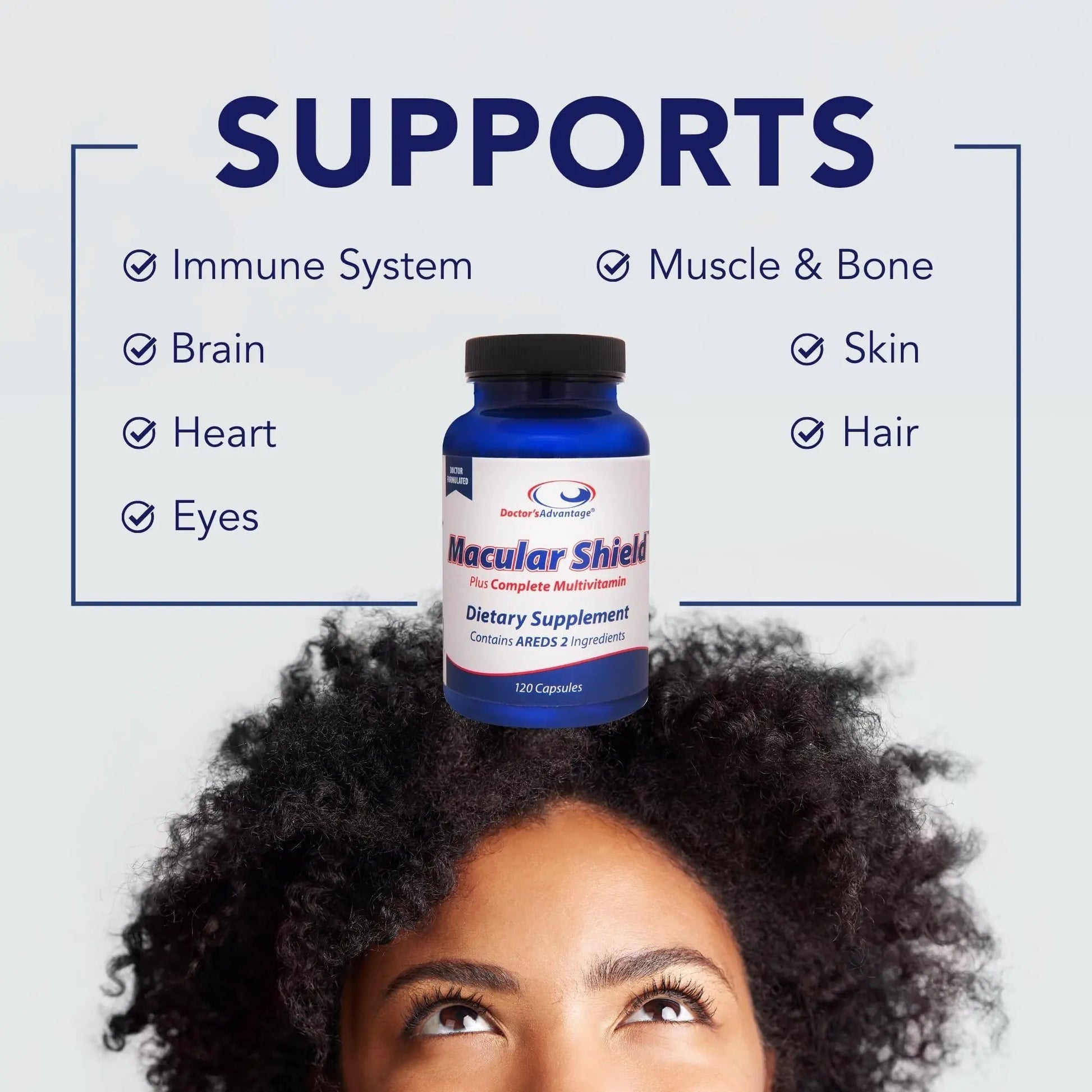 Doctor’s Advantage Macular Shield Eye Vitamins Plus Multivitamin – 120 Capsules, 30-Day Supply – Lutein and Zeaxanthin Supplements Doctor's AdvantageAu supplements