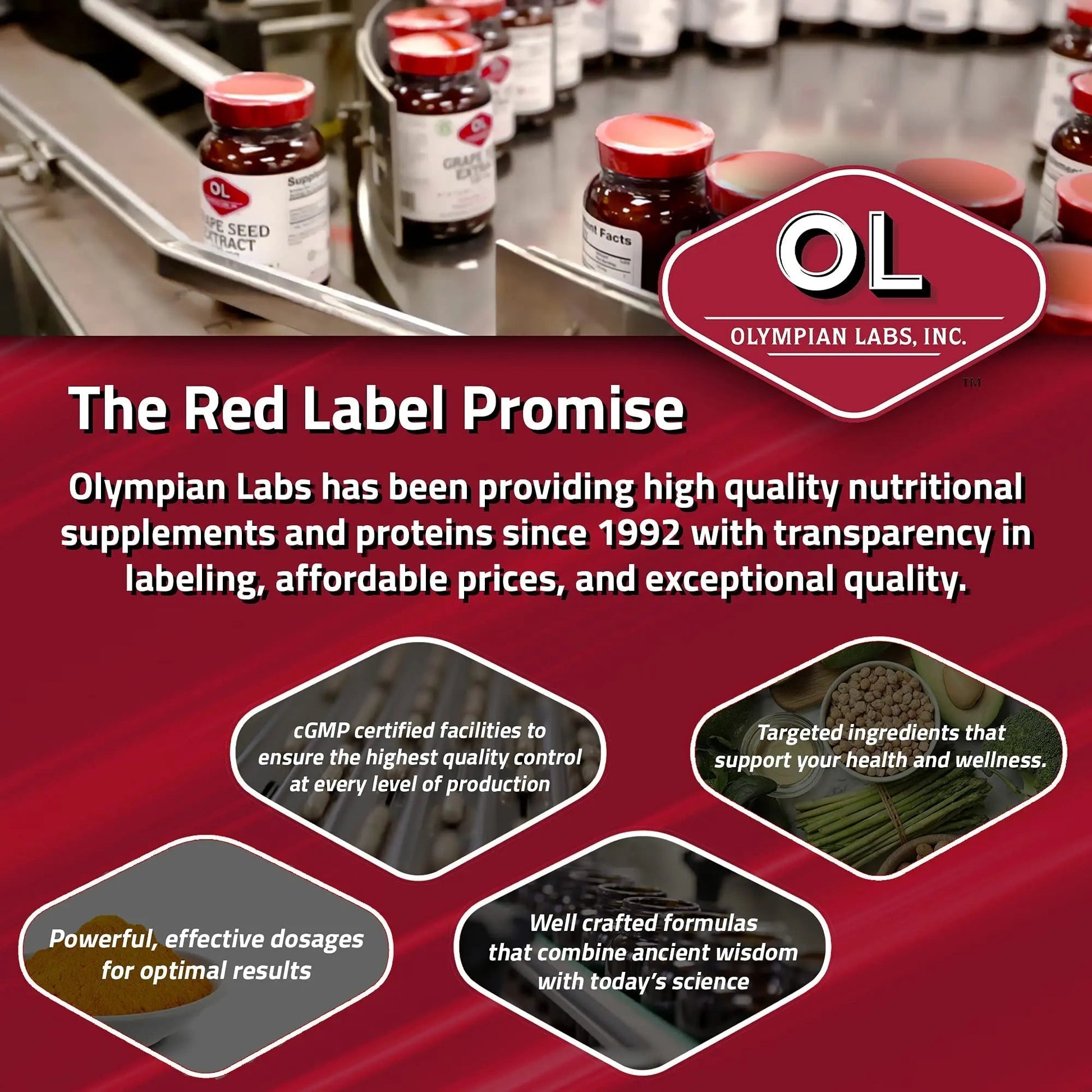 Olympian Labs Complete Prebiotic and Probiotic Supplement - 25 Billion Live Shelf Stable Cultures - 30 Vegetarian Capsules Olympian LabsAu supplements