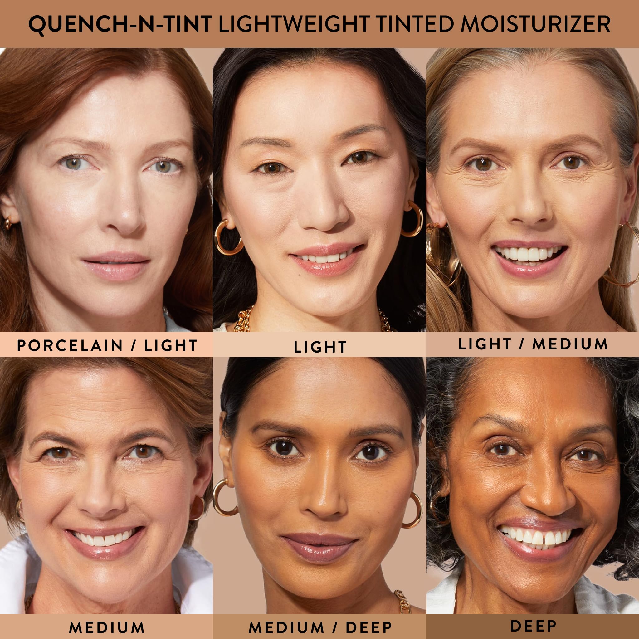 LAURA GELLER NEW YORK Quench-n-Tint Tinted Moisturizer - Sheer to Light Buildable Coverage - Natural Glow Finish - Lightweight Formula with Hyaluronic Acid, 04 Medium LAURA GELLER NEW YORKAu supplements