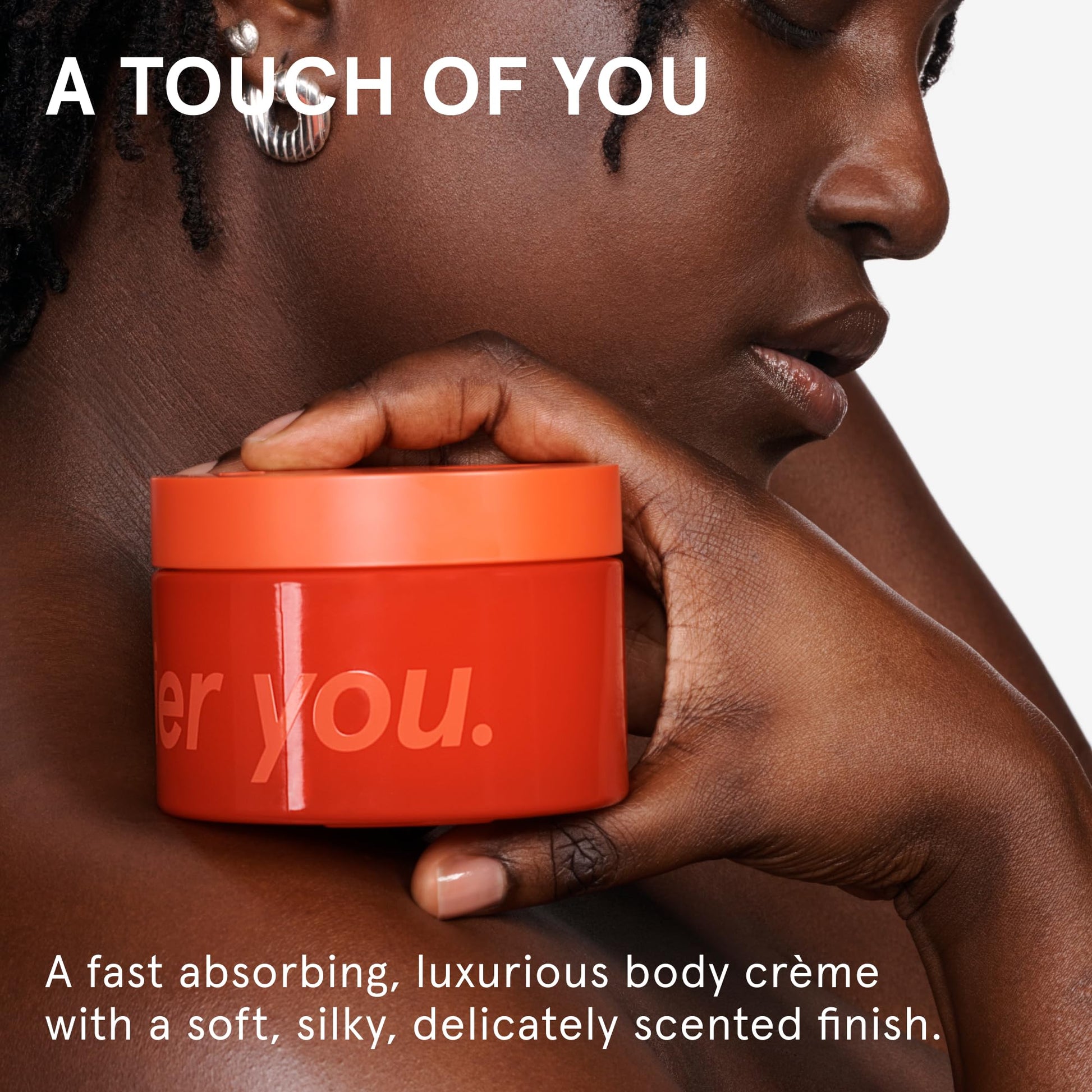 Glossier Crème de You Dry-Touch Body Butter - Signature You Fragrance Scented Body Cream for Dry Skin & 24 Hour Hydration - Shea Butter & Jojoba Oil - Warm & Spicy - Dermatologist-Tested, Vegan, 215ml GlossierAu supplements
