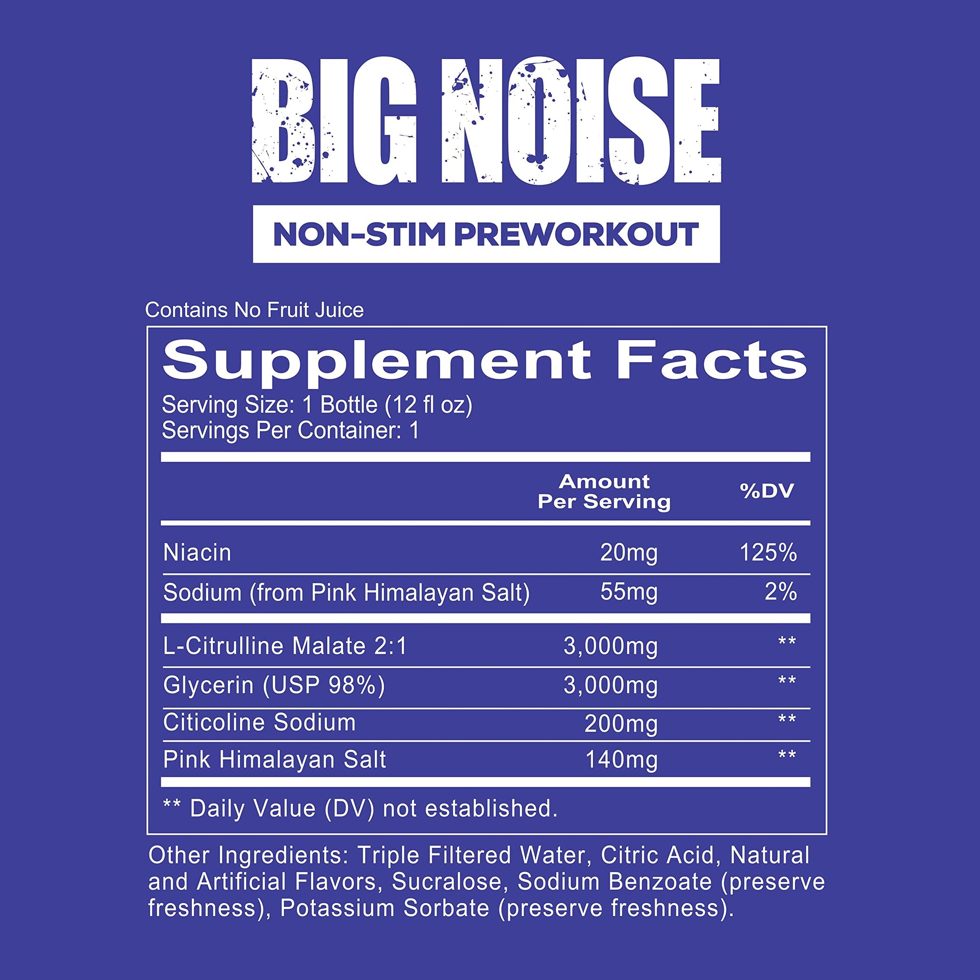 REDCON1 Big Noise RTD Pre Workout Drink, Rainbow Candy - Caffeine-Free Ready-to-Drink REDCON1Au supplements