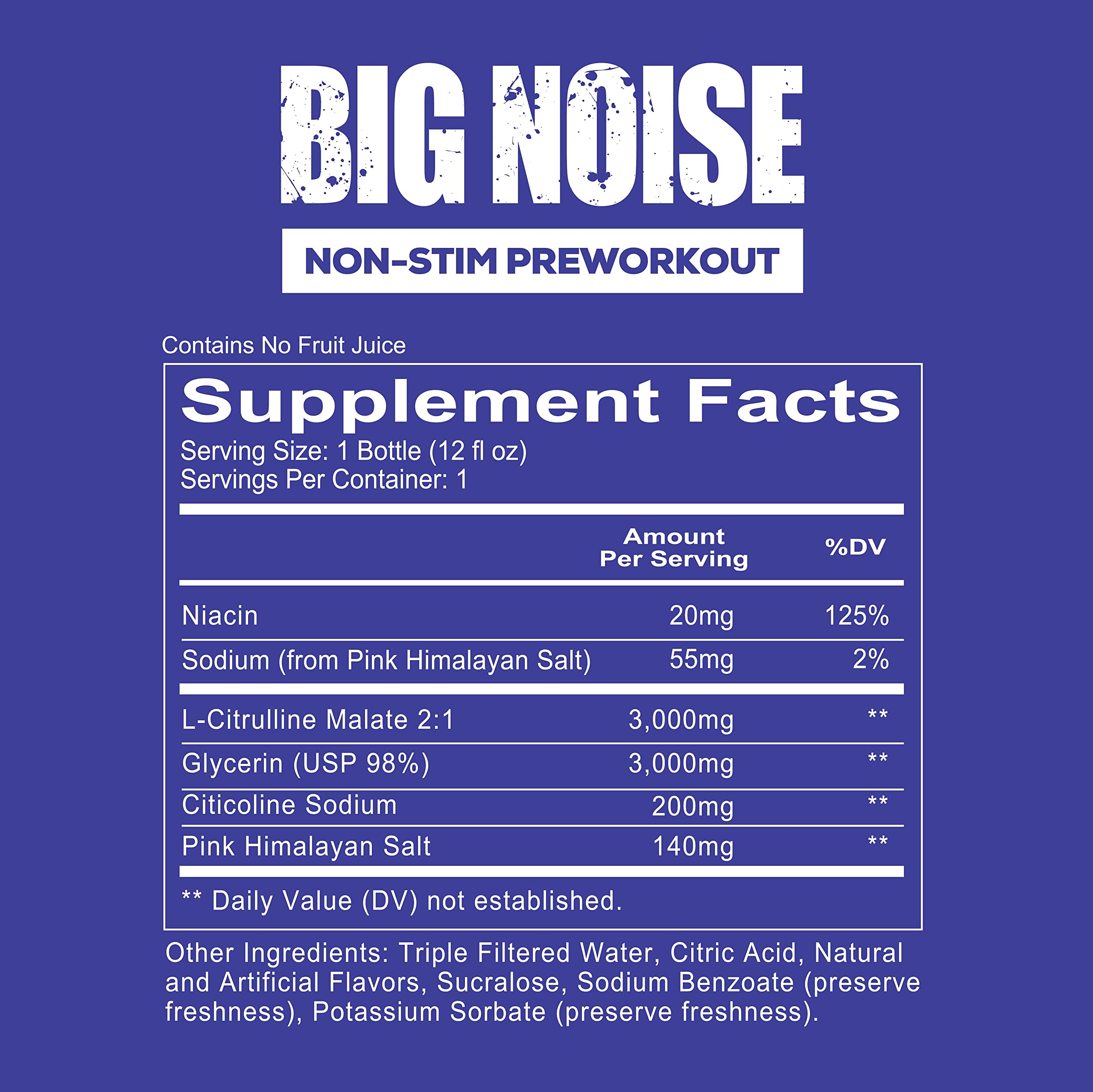 REDCON1 Big Noise RTD Pre Workout Drink, Rainbow Candy - Caffeine-Free Ready-to-Drink REDCON1Au supplements
