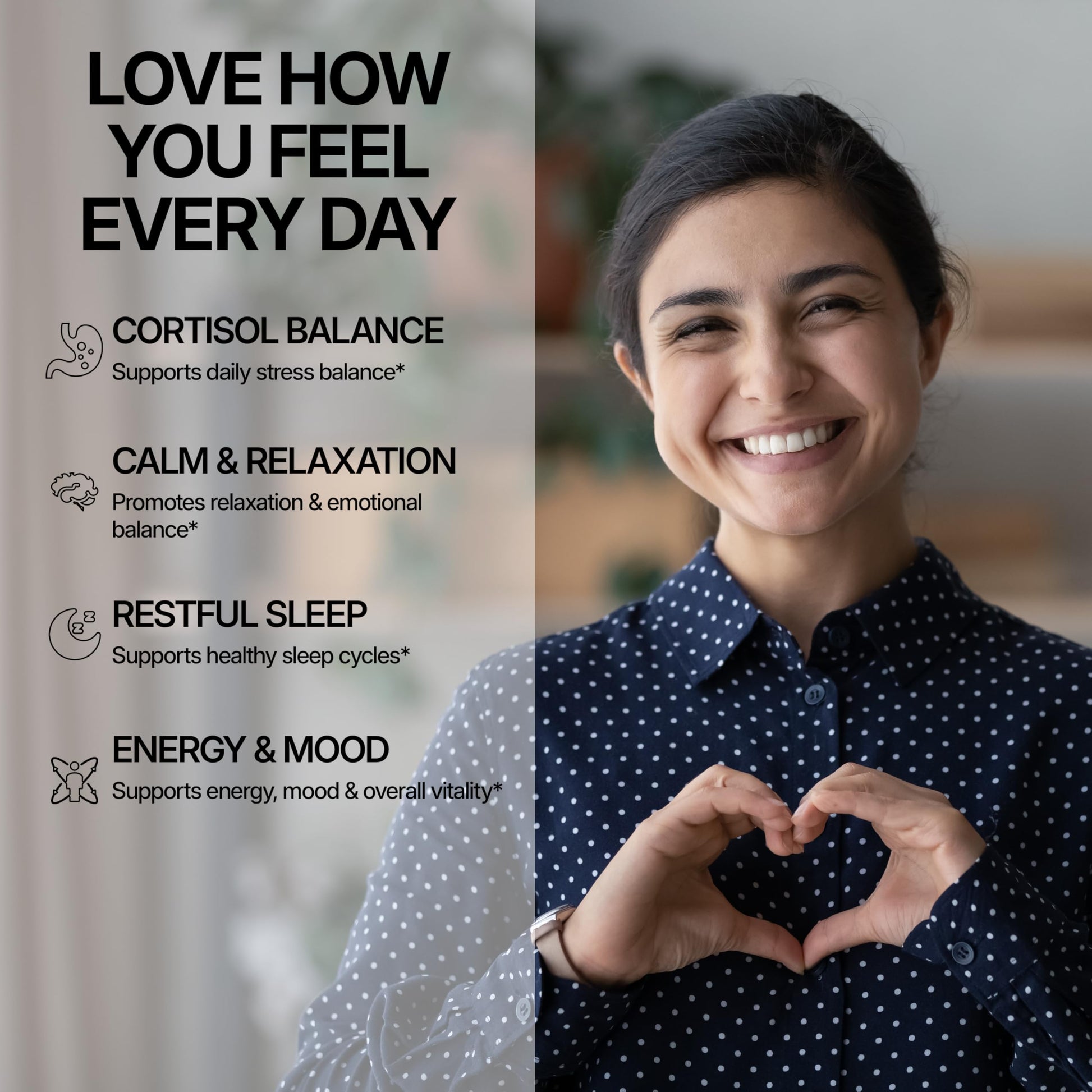 DLNIA Magnesium Glycinate Stress & Cortisol Support Gummies | Calm Focus by Day, Deep Sleep by Night | 17-in-1 with KSM-66® Ashwagandha, L-Theanine & Lion’s Mane DLNIAAu supplements