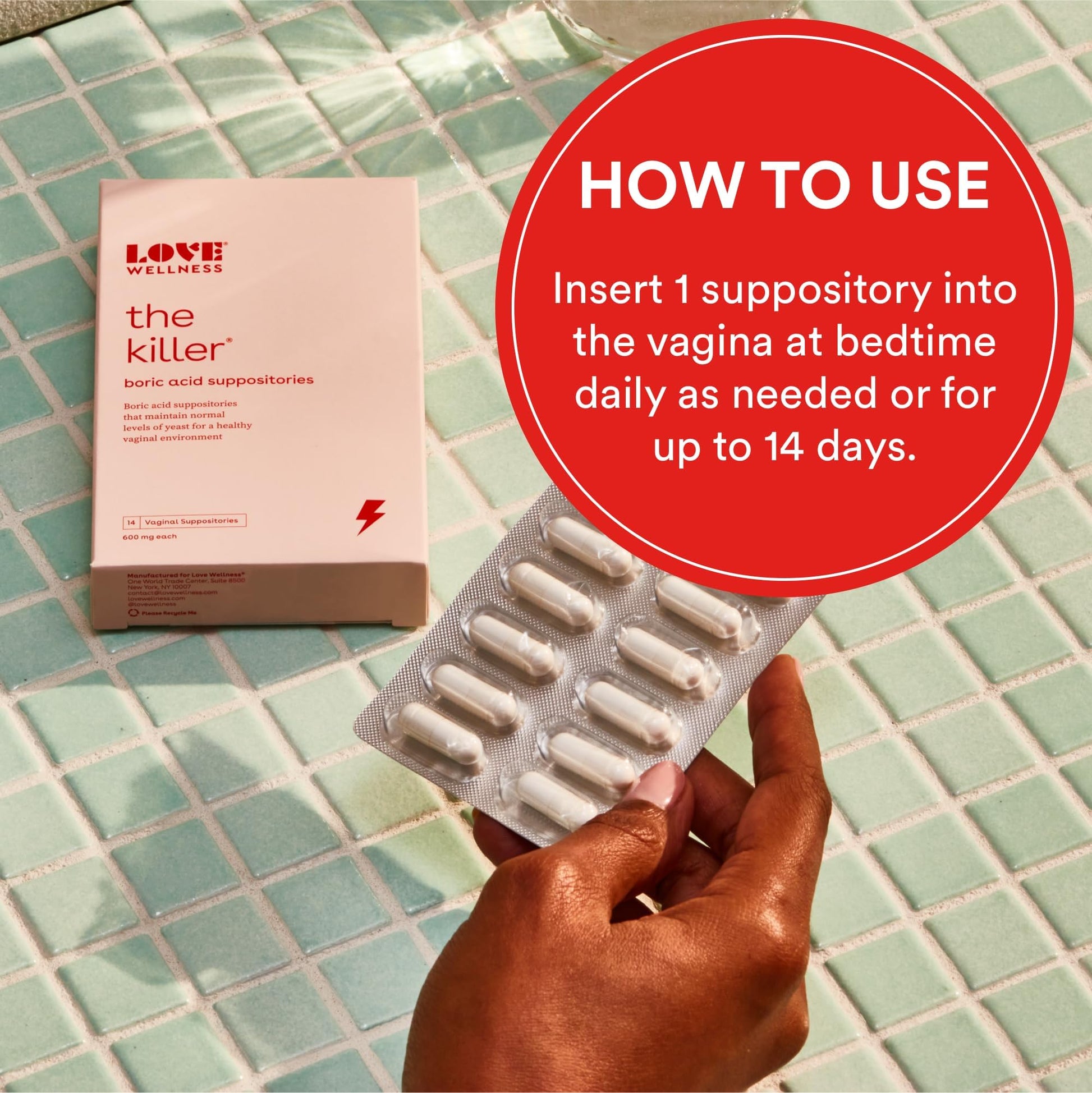 Love Wellness pH Balancing Cleanser & The Killer | Boric Acid Suppositories & Feminine Wash Love WellnessAu supplements