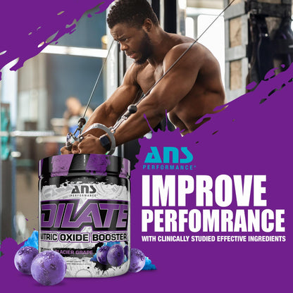 ANS Performance Dilate Pump PreWorkout Powder - Dietary Supplement - Maximizes ANS PerformanceUS supplements