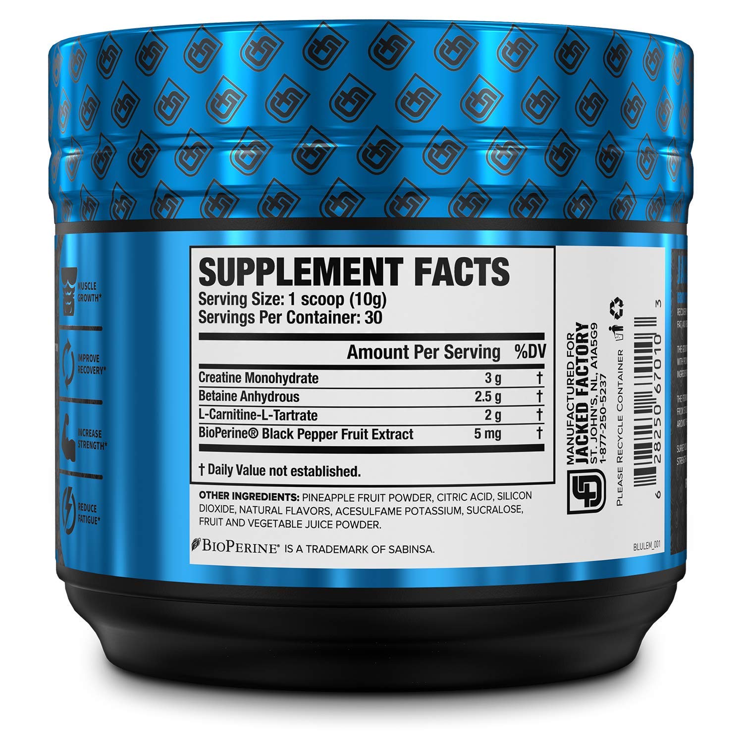 Jacked Factory NITROSURGE Pre Workout Supplement, Growth Surge Post Workout Muscle Jacked FactoryAu supplements