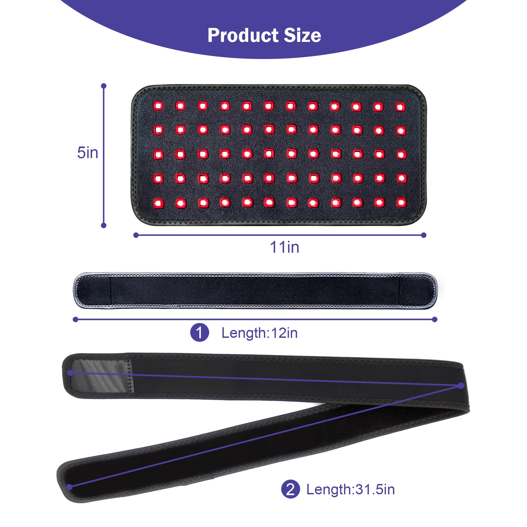 Kate brothers Red Light Therapy Belt - for Neck Near Infrared Light Therapy & Red Light Therapy Kate brothersAu supplements