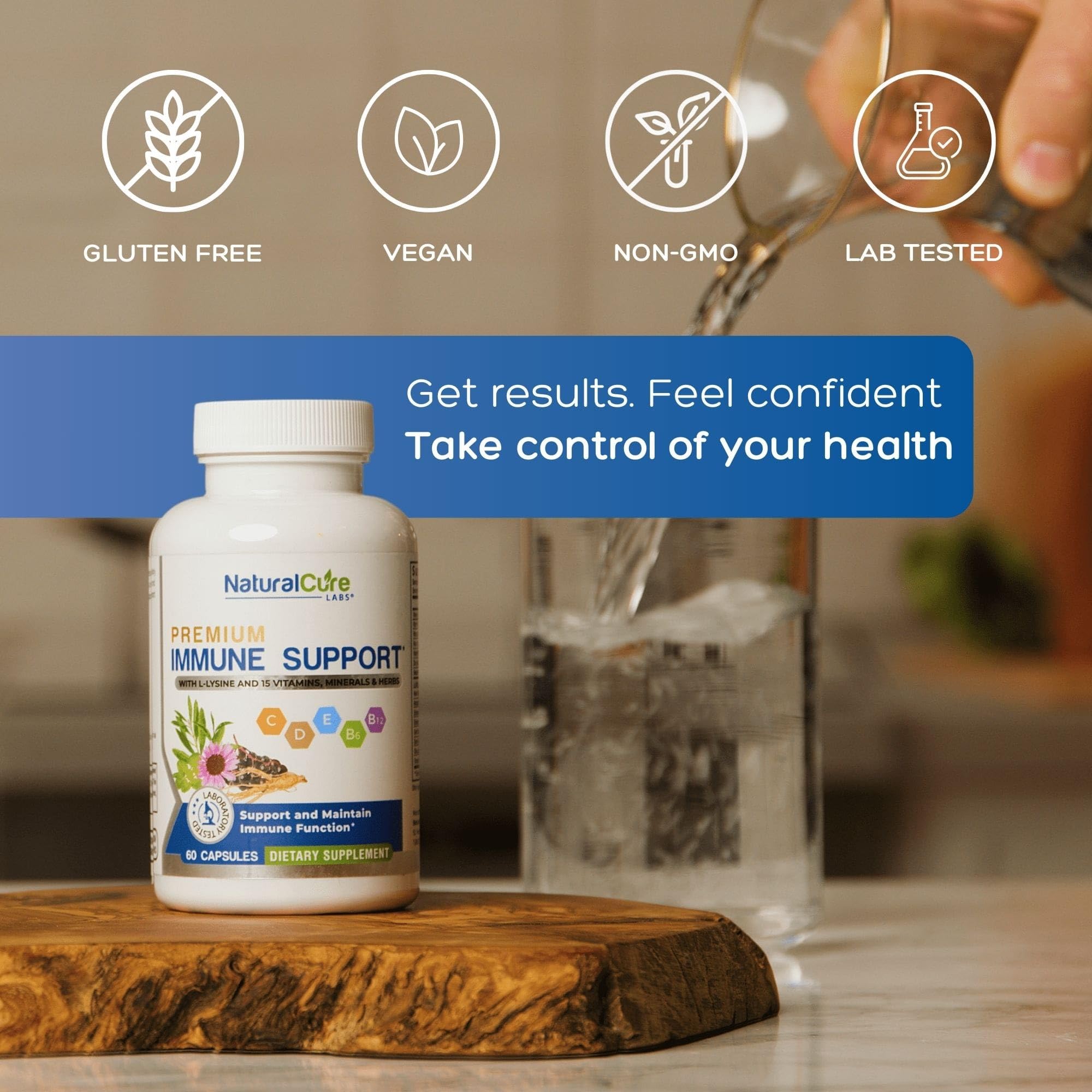 Natural Cure Labs Premium Immune Support Natural Cure LabsAu supplements