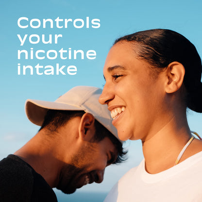 Nicorette 2 mg Nicotine Gum to Help Stop Smoking - Fruit Chill Flavored NicoretteUS supplements