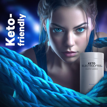 Keto Electrolytes Supplement – Vegan Electrolyte Tablets w Magnesium, Potassium CodeageUS supplements