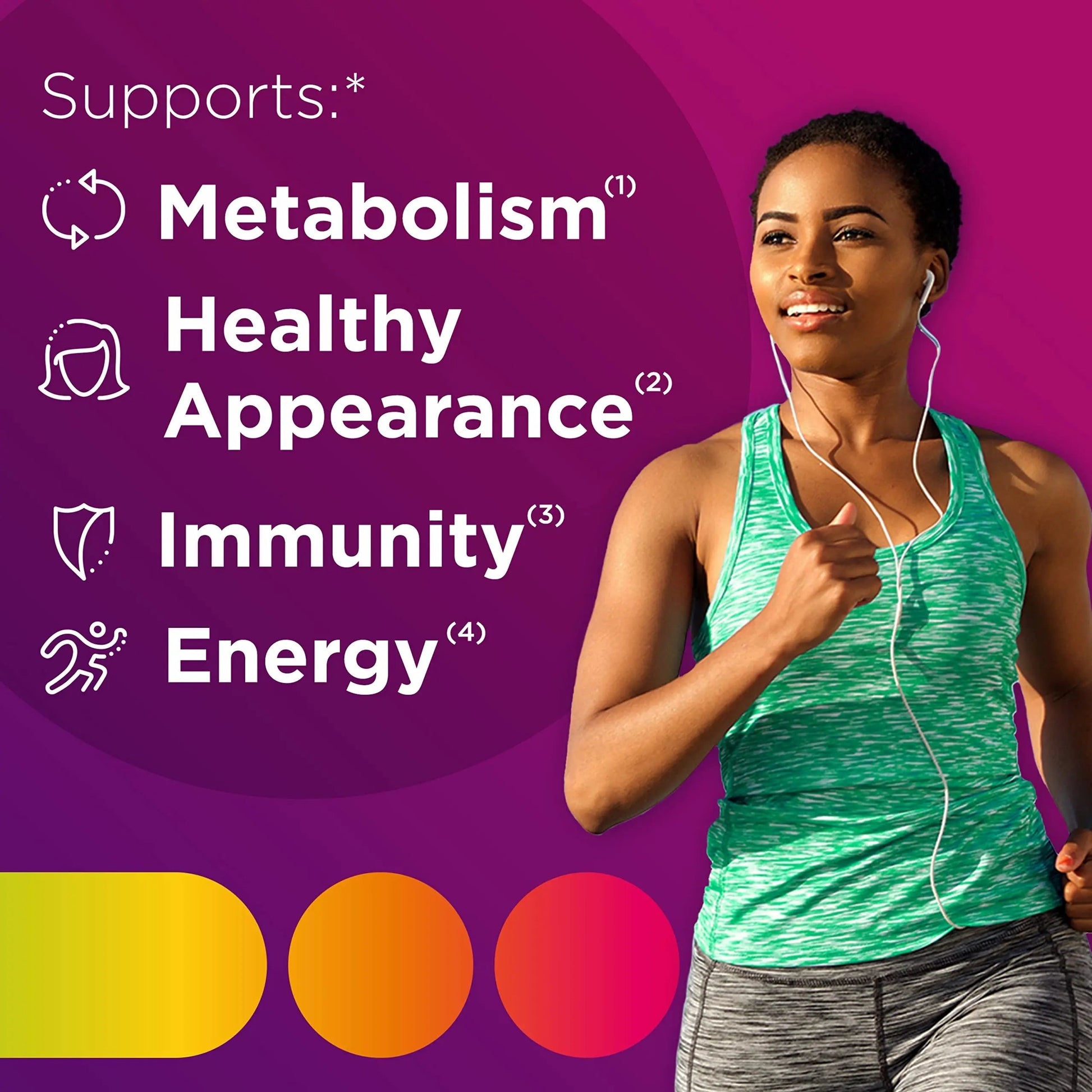 Centrum Multivitamin for Women, Multivitamin/Multimineral Supplement with Iron, Vitamin D3 CentrumAu supplements