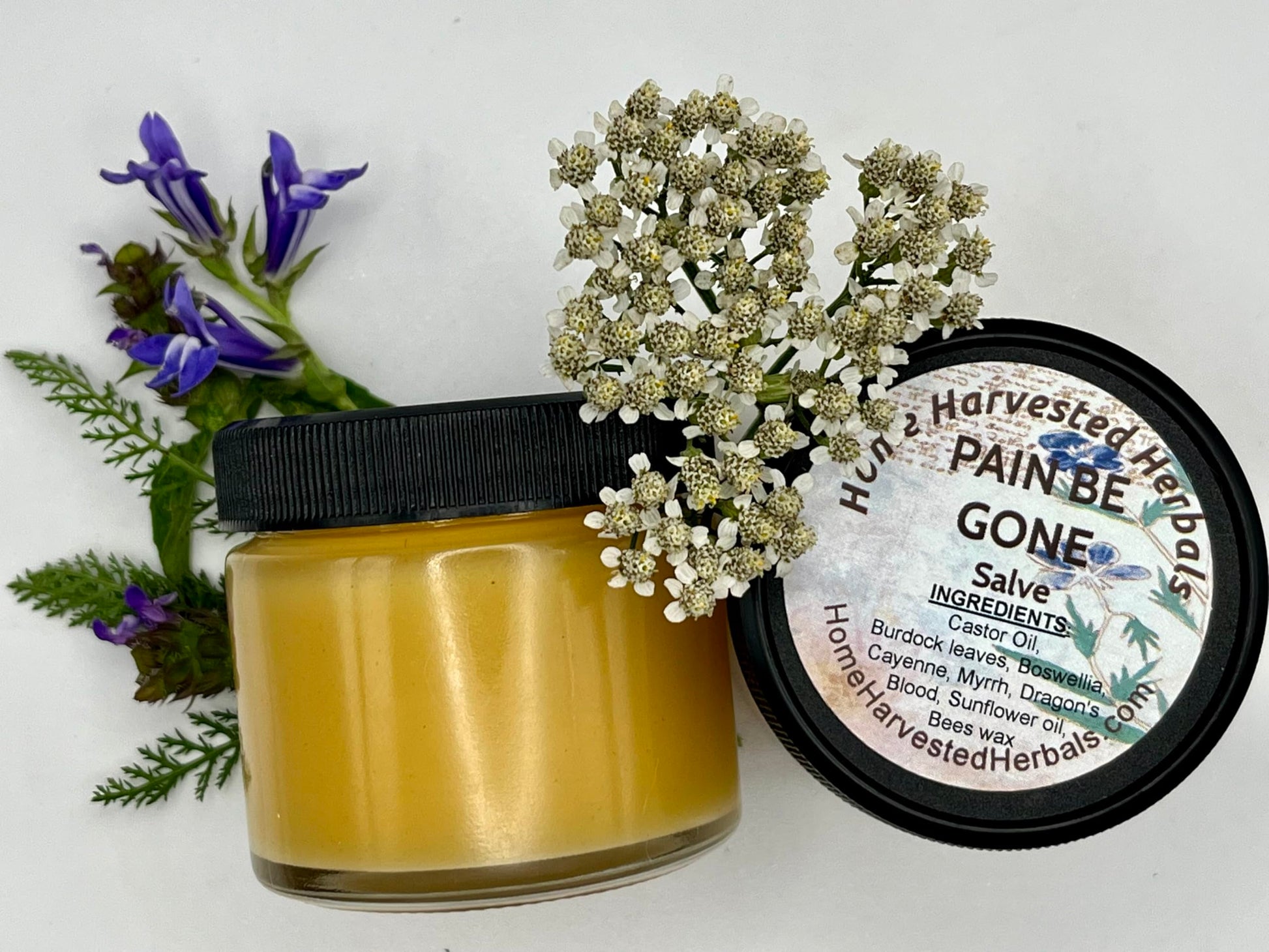 Pain Relief Herbal Salve – 2 oz – Home Harvested Herbals – Natural Relief for Aches, Muscles & Joint Discomfort Home Harvested HerbalsAu supplements