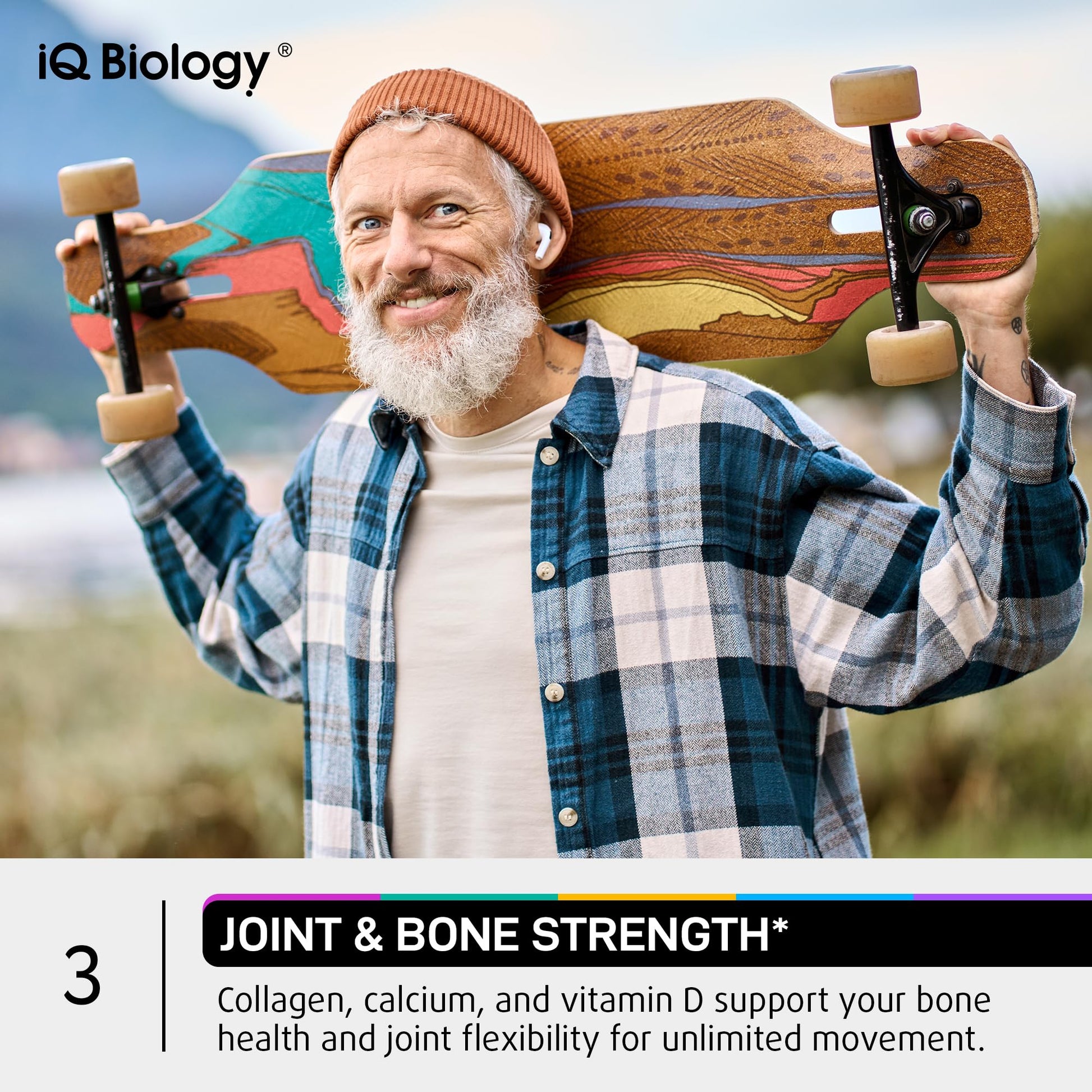 IQ BIOLOGY Biotin Collagen Keratin Astragalus Magnesium Ashwagandha Vitamin D3 Vitamin C IQ BIOLOGYAu supplements