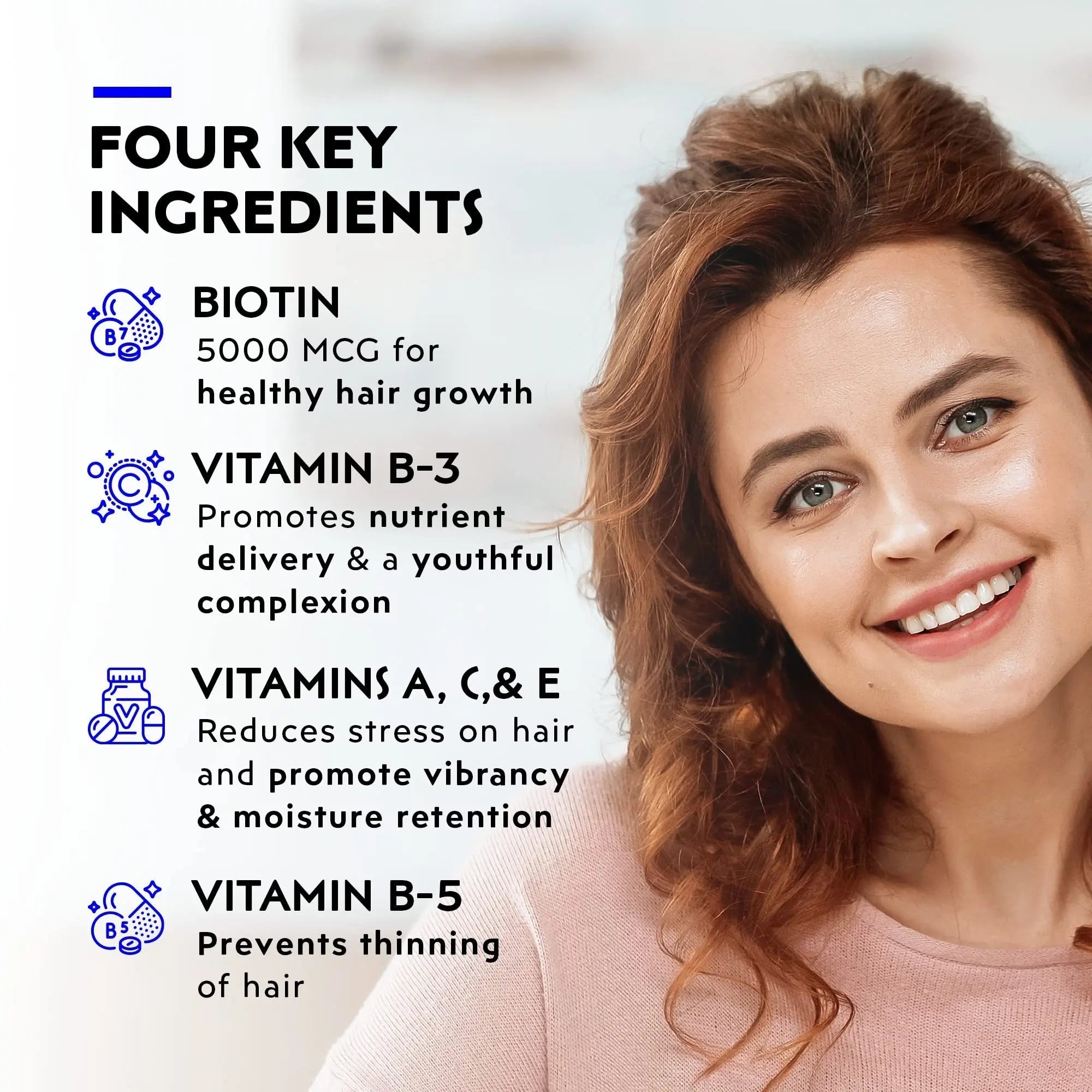Elon Matrix 5000 Complete Multivitamin — Skin, Hair and Nail Growth Vitamins — Healthy Hair Growth Vitamins for Women & Men ElonAu supplements