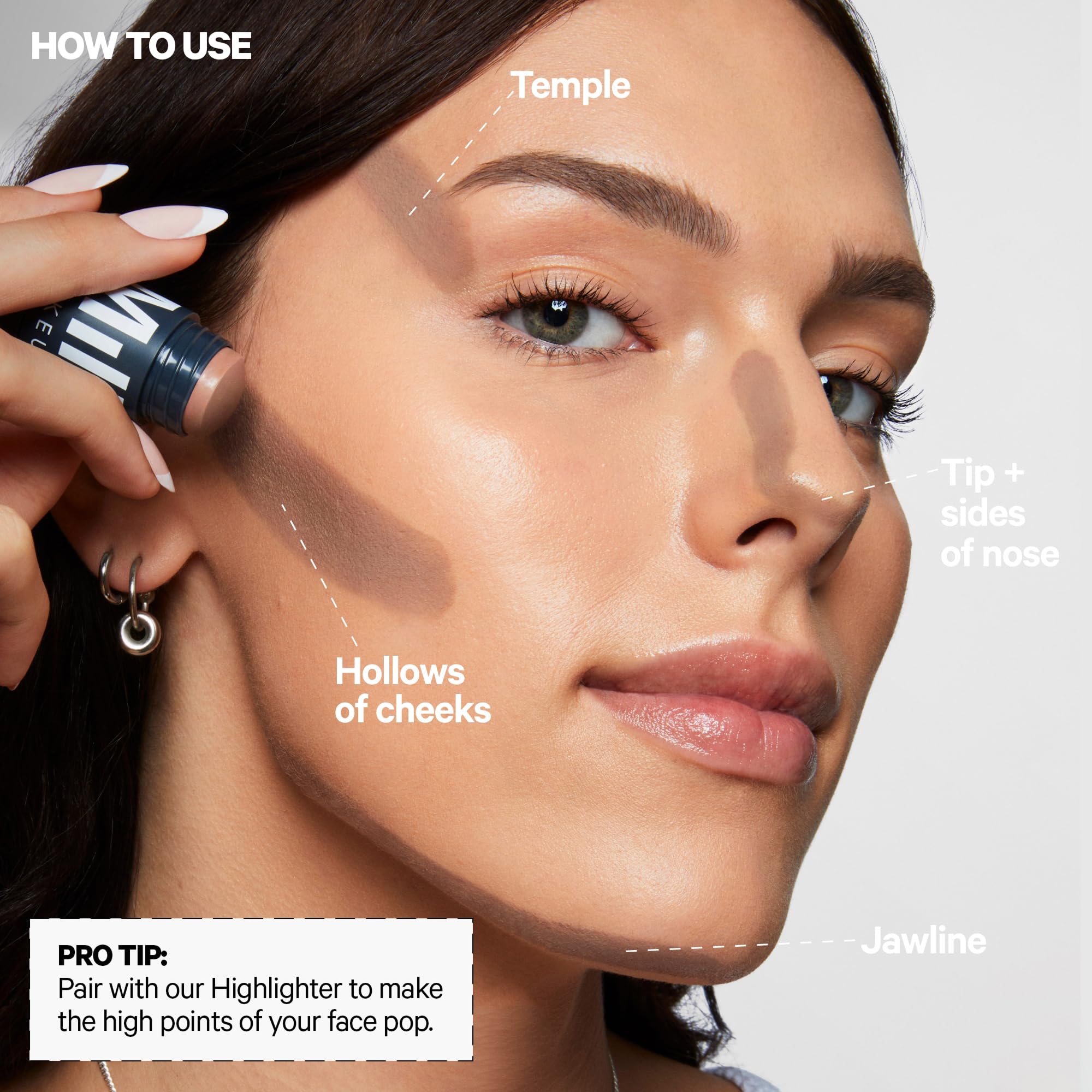 Milk Makeup Sculpt Stick – Cool-Toned Cream Contour Stick Adds Depth, Dimension + Shape for Natural-Looking Shadows – Hydrating, Buildable Formula w/Thyme Extract – Toasted (Fair to Light), 0.19 oz Milk MakeupAu supplements