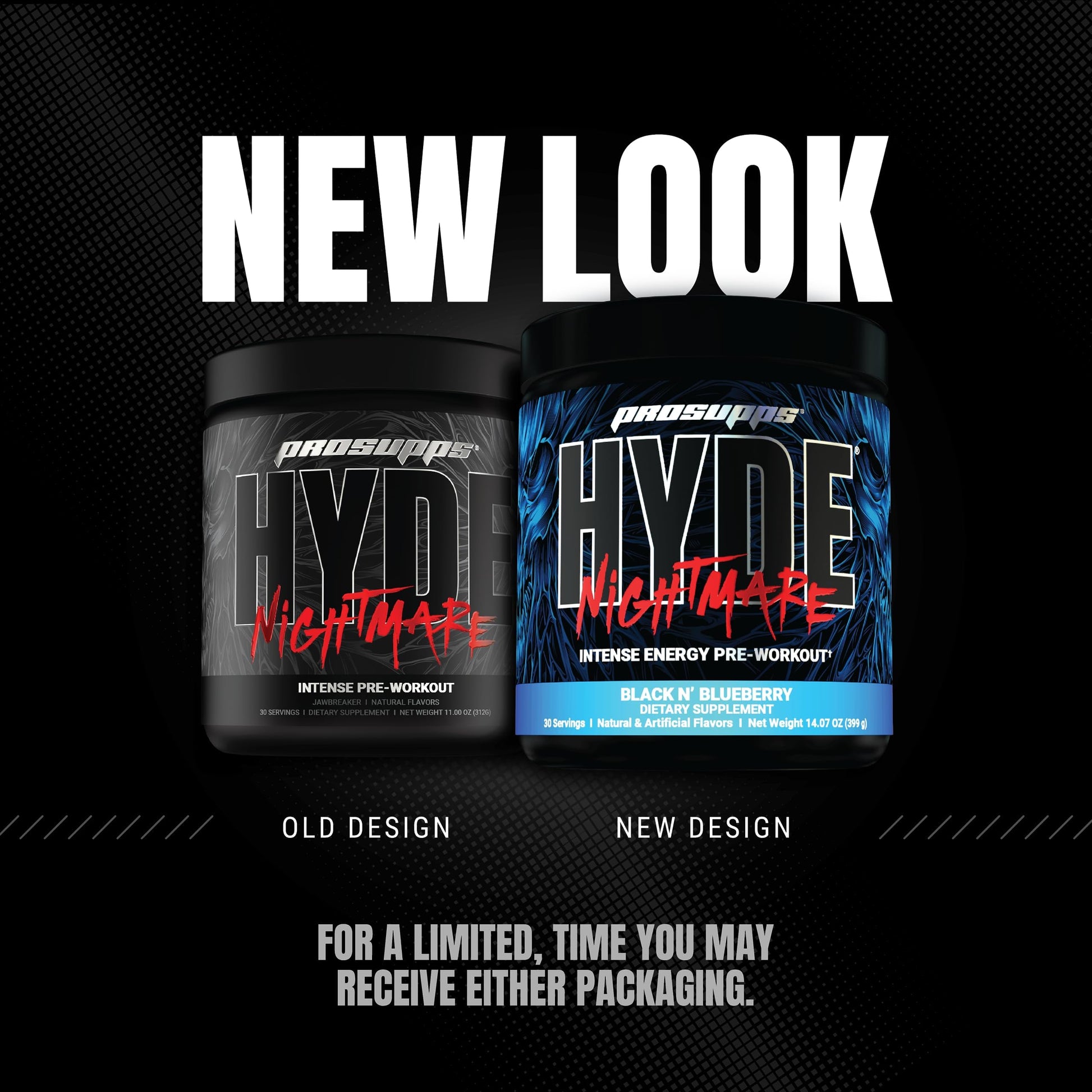 PROSUPPS Hyde Nightmare Pre-Workout Powder Energy Drink - Intense Energy, Mental PROSUPPSAu supplements