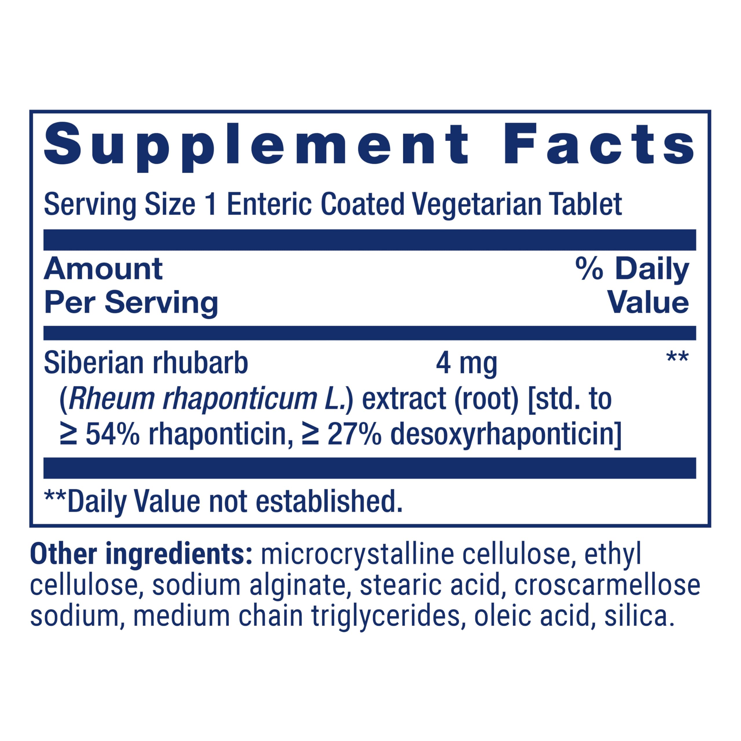 Life Extension Menopause Relief – Siberian Rhubarb, Menopause Supplement for Women, Ease hot Flashes, Mood Swings, Night Sweats Relief, Hormone-Free, Gluten-Free, Non-GMO, Vegetarian, 30 Tablets Life ExtensionAu supplements