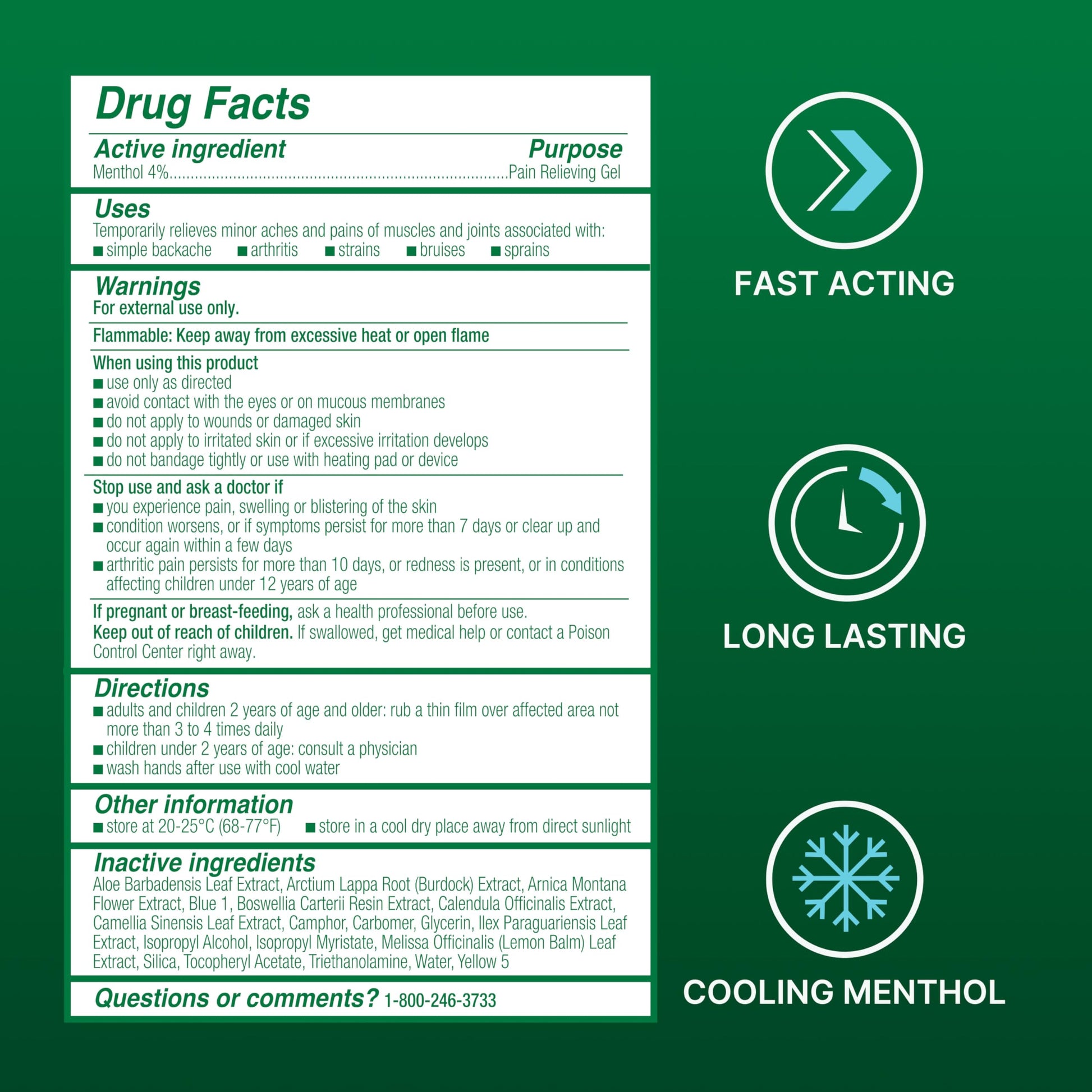 Biofreeze Pain Relief Gel, Arthritis Pain Reliver, Knee & Lower Back Pain Relief, Sore Muscle Relief, Neck Pain Relief, Pharmacist Recommended, 8 FL OZ Biofreeze Menthol Gel BiofreezeAu supplements