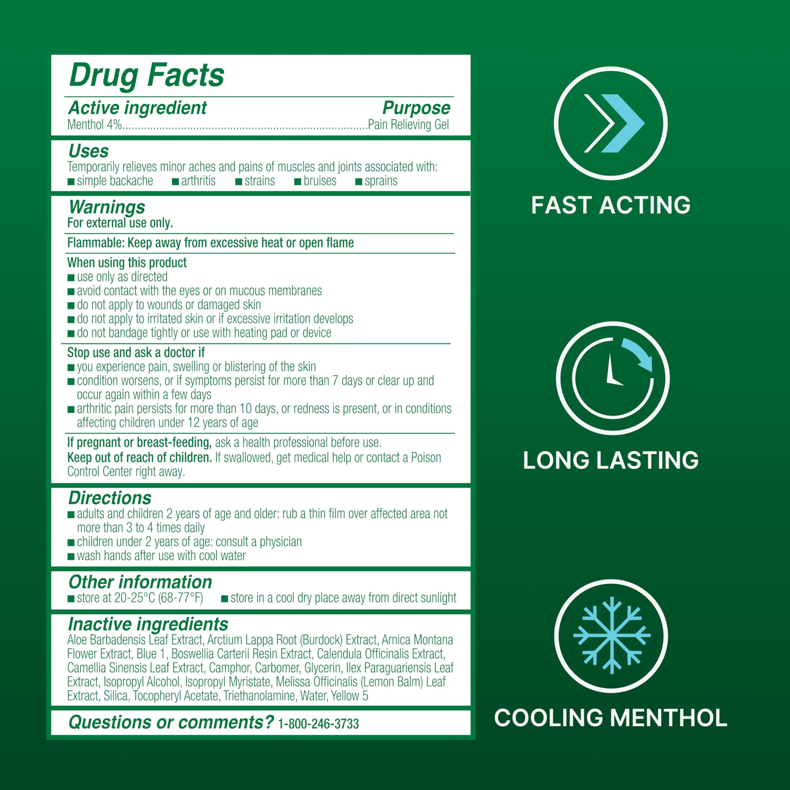 Biofreeze Pain Relief Gel, Arthritis Pain Reliver, Knee & Lower Back Pain Relief, Sore Muscle Relief, Neck Pain Relief, Pharmacist Recommended, 8 FL OZ Biofreeze Menthol Gel BiofreezeAu supplements