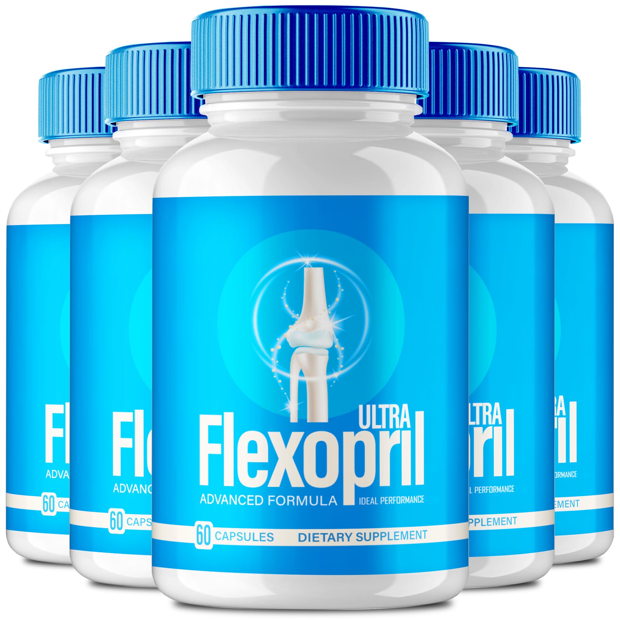Flexopril Ultra Joint Support Capsules, Official Flexopril Supplement Pills, All-Natural Formula to Fortify Bones and Bolster Flexibility - Maximum Strength, FlexoprilUltra Pills Reviews (5 Pack) IDEAL PERFORMANCEAu supplements
