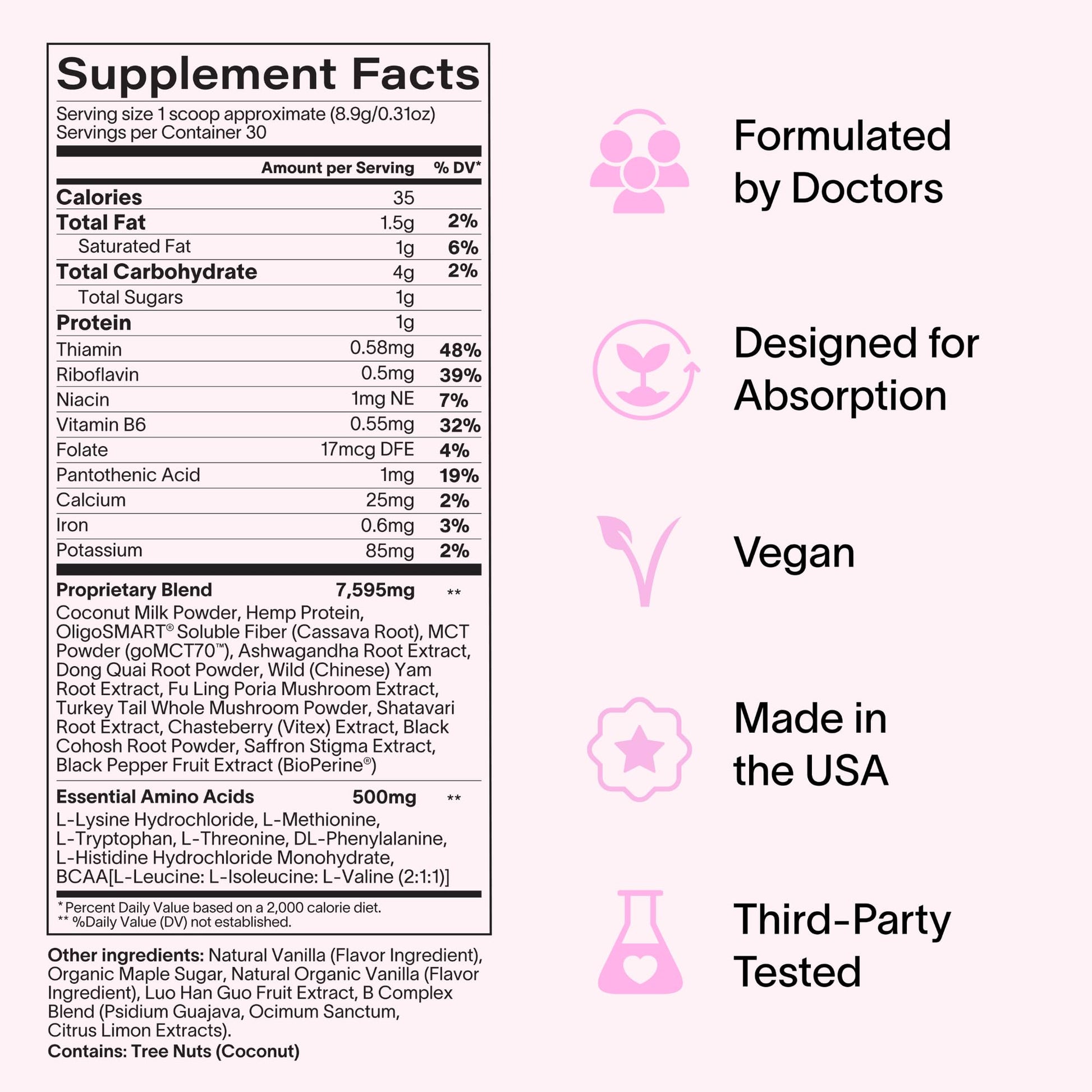 Ladywell Daily Hormone Balance Powder | Natural Cycle Support for Women | Supports Mood, Bloating, Cramps, Skin Health & Cravings with Chasteberry, B Vitamins, Ashwagandha, Saffron + | 30 Servings LadywellAu supplements