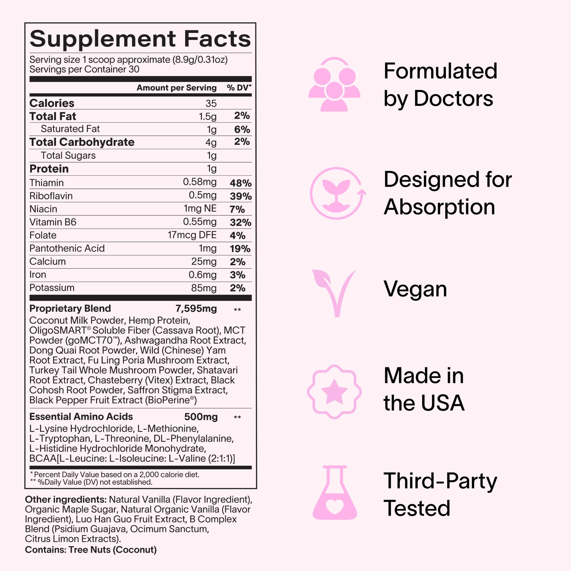 Ladywell Daily Hormone Balance Powder | Natural Cycle Support for Women | Supports Mood, Bloating, Cramps, Skin Health & Cravings with Chasteberry, B Vitamins, Ashwagandha, Saffron + | 30 Servings LadywellAu supplements