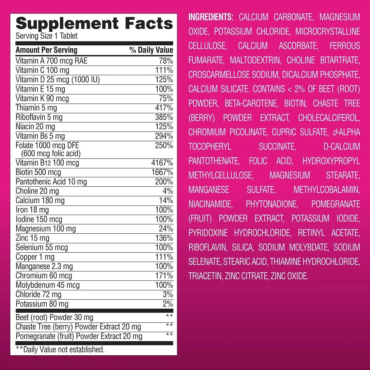 Members Mark Women's Daily Multivitamin (275 Count) MEMBER´S MARKAu supplements